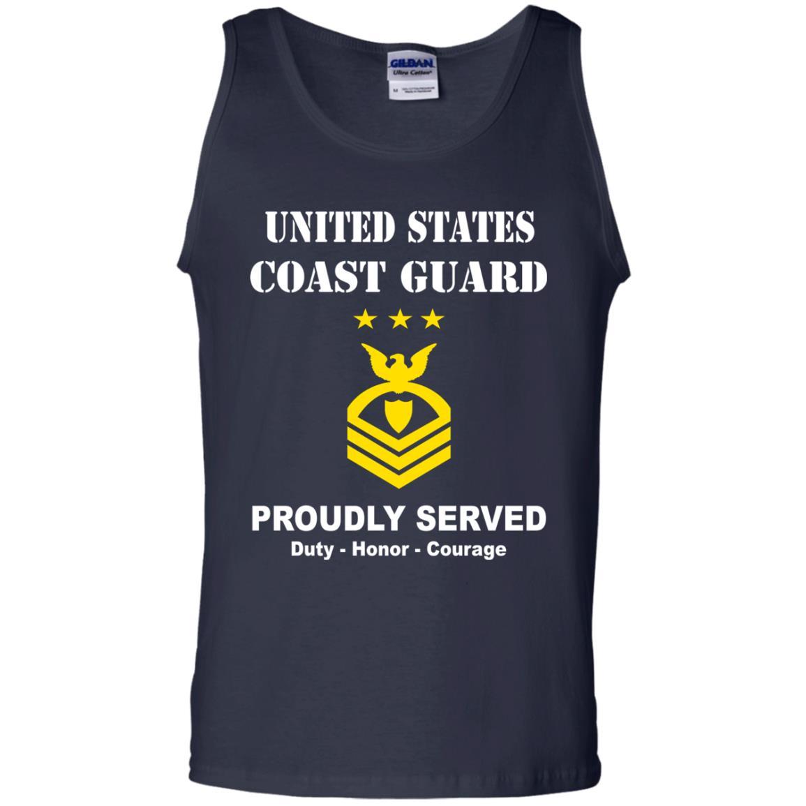US Coast Guard E-9 Master Chief Petty Officer Of The Coast Guard E9 MCPOC Chief Petty Officer (Special) Men Front USCG T Shirt-TShirt-USCG-Veterans Nation