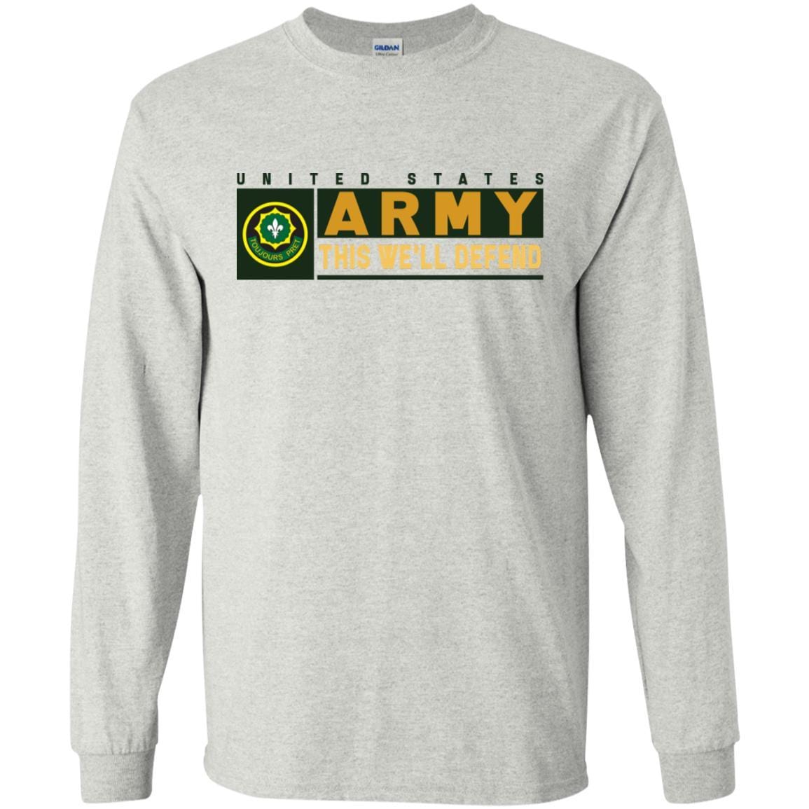 US Army 2ND CAVALRY REGIMENT- This We'll Defend T-Shirt On Front For Men-TShirt-Army-Veterans Nation