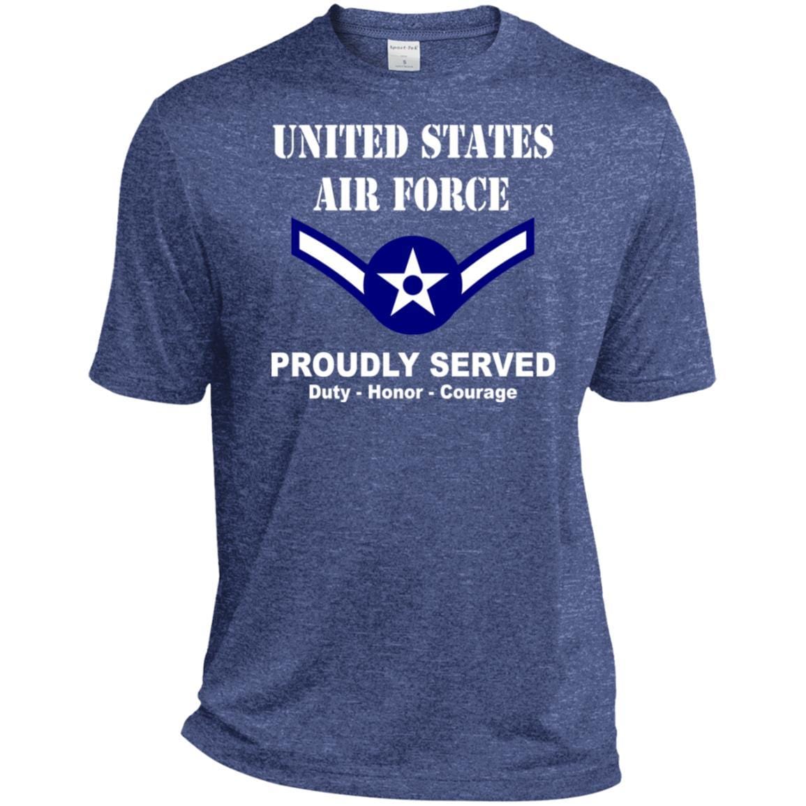 US Air Force E-2 Airman Amn E2 Ranks Enlisted Airman T shirt Sport-Tek Tall Pullover Hoodie - T-Shirt-TShirt-USAF-Veterans Nation