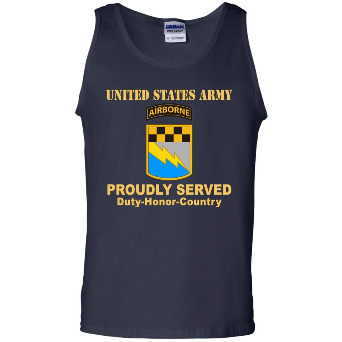 US ARMY 525TH MILITARY INTELLIGENCE BRIGADE W- AIRBORNE TAB- Proudly Served T-Shirt On Front For Men-TShirt-Army-Veterans Nation