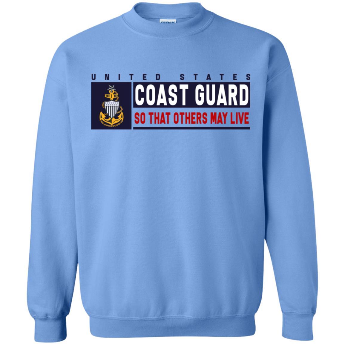 US Coast Guard E-8 Senior Chief Petty Officer E8 SCPO Chief Petty Officer So That Others May Live Long Sleeve - Pullover Hoodie-TShirt-USCG-Veterans Nation