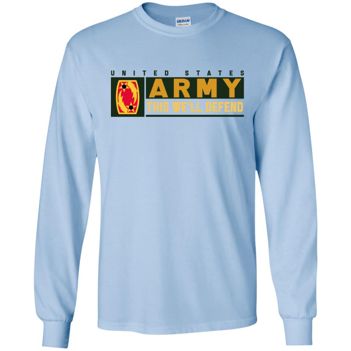 US Army 69TH AIR DEFENSE ARTILLERY- This We'll Defend T-Shirt On Front For Men-TShirt-Army-Veterans Nation