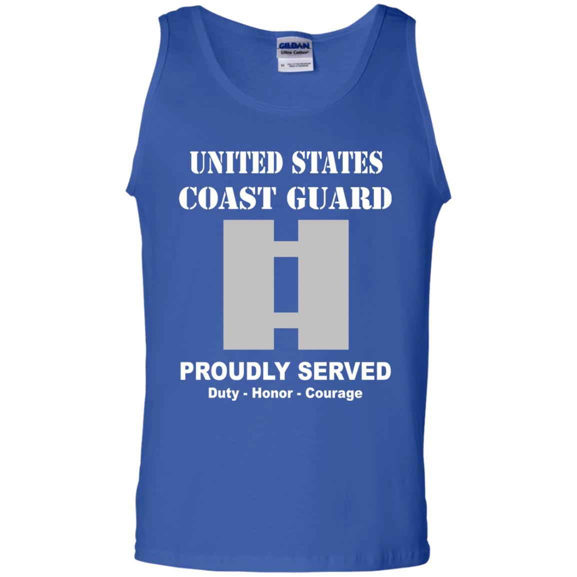 US Coast Guard O-3 Lieutenant O3 LT Junior Officer Men Front USCG T Shirt-TShirt-USCG-Veterans Nation