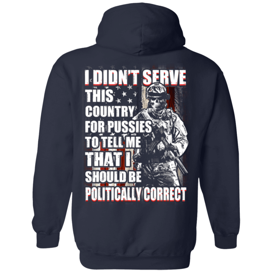 Military T-Shirt "Veteran - I Should Be Politically Correct"-TShirt-General-Veterans Nation