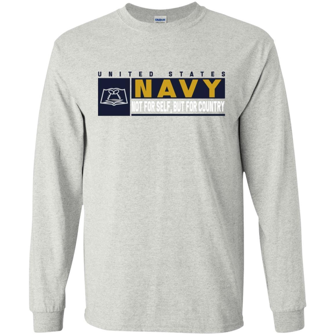 Navy Mess Management Specialist Navy MS- Not for self Long Sleeve - Pullover Hoodie-TShirt-Navy-Veterans Nation