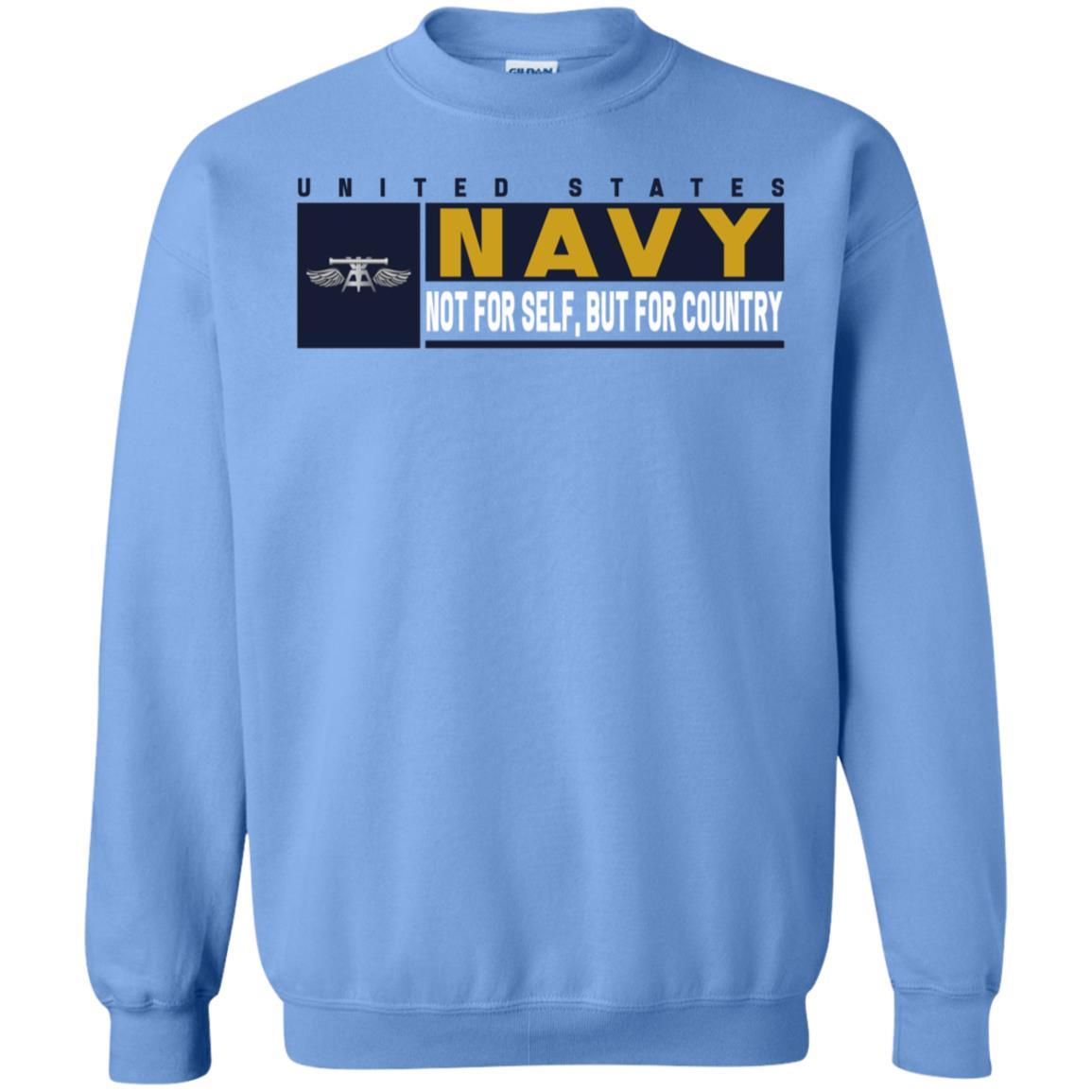 Navy Aviation Fire Control Tech Navy AQ- Not for self Long Sleeve - Pullover Hoodie-TShirt-Navy-Veterans Nation