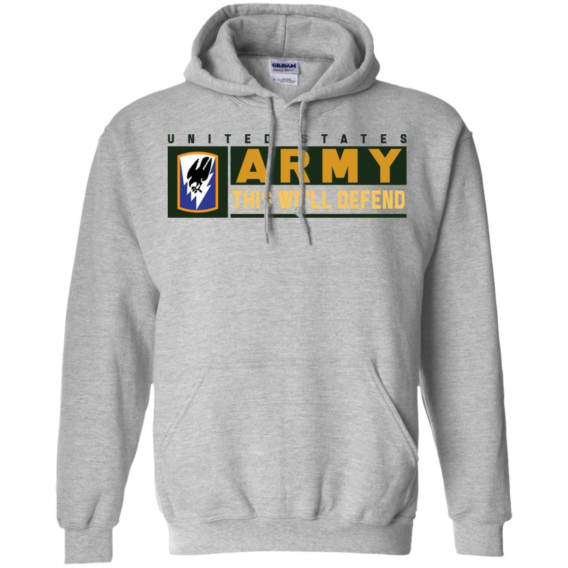 US Army 66TH THEATER AVIATION COMMAND- This We'll Defend T-Shirt On Front For Men-TShirt-Army-Veterans Nation