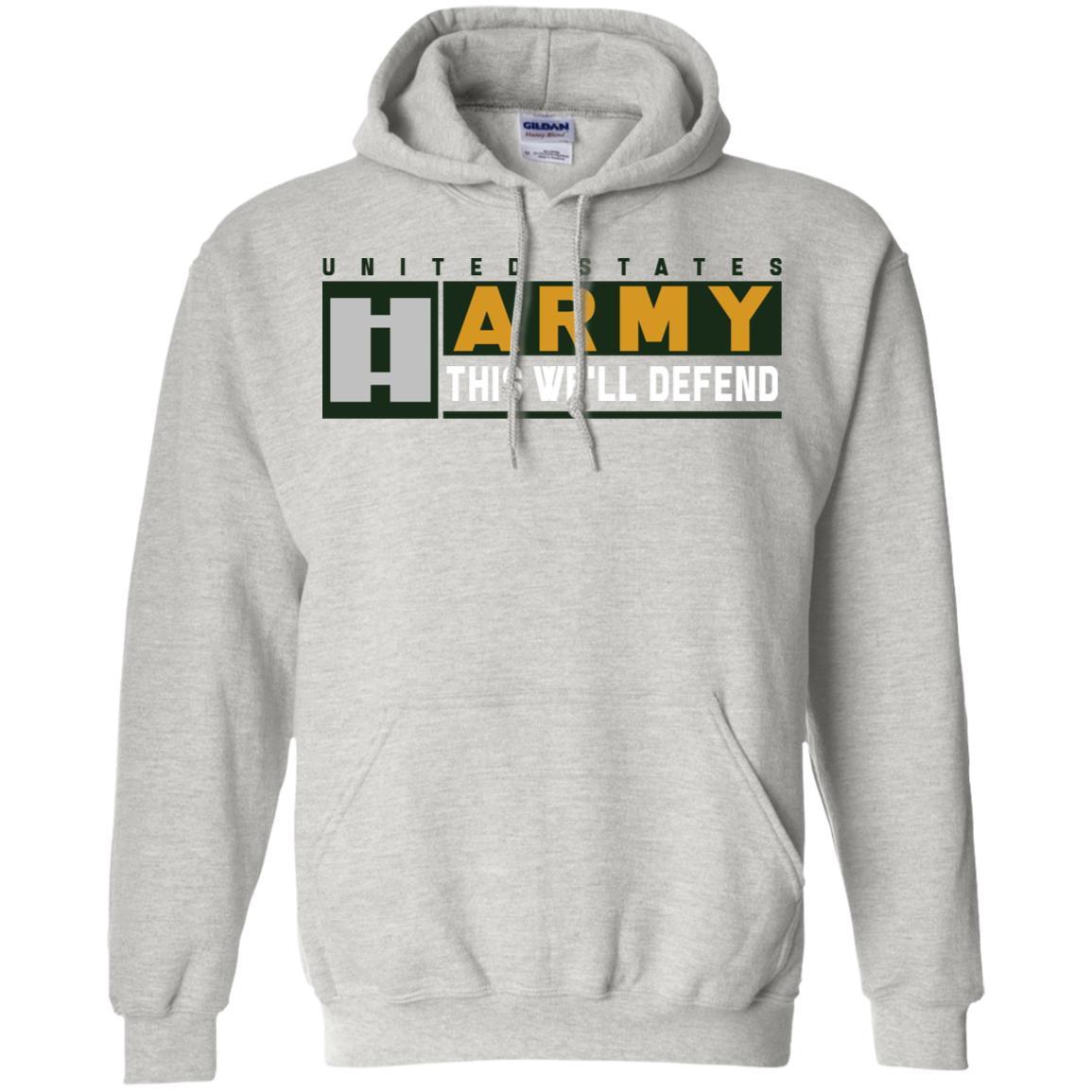 US Army O-3 This We Will Defend Long Sleeve - Pullover Hoodie-TShirt-Army-Veterans Nation