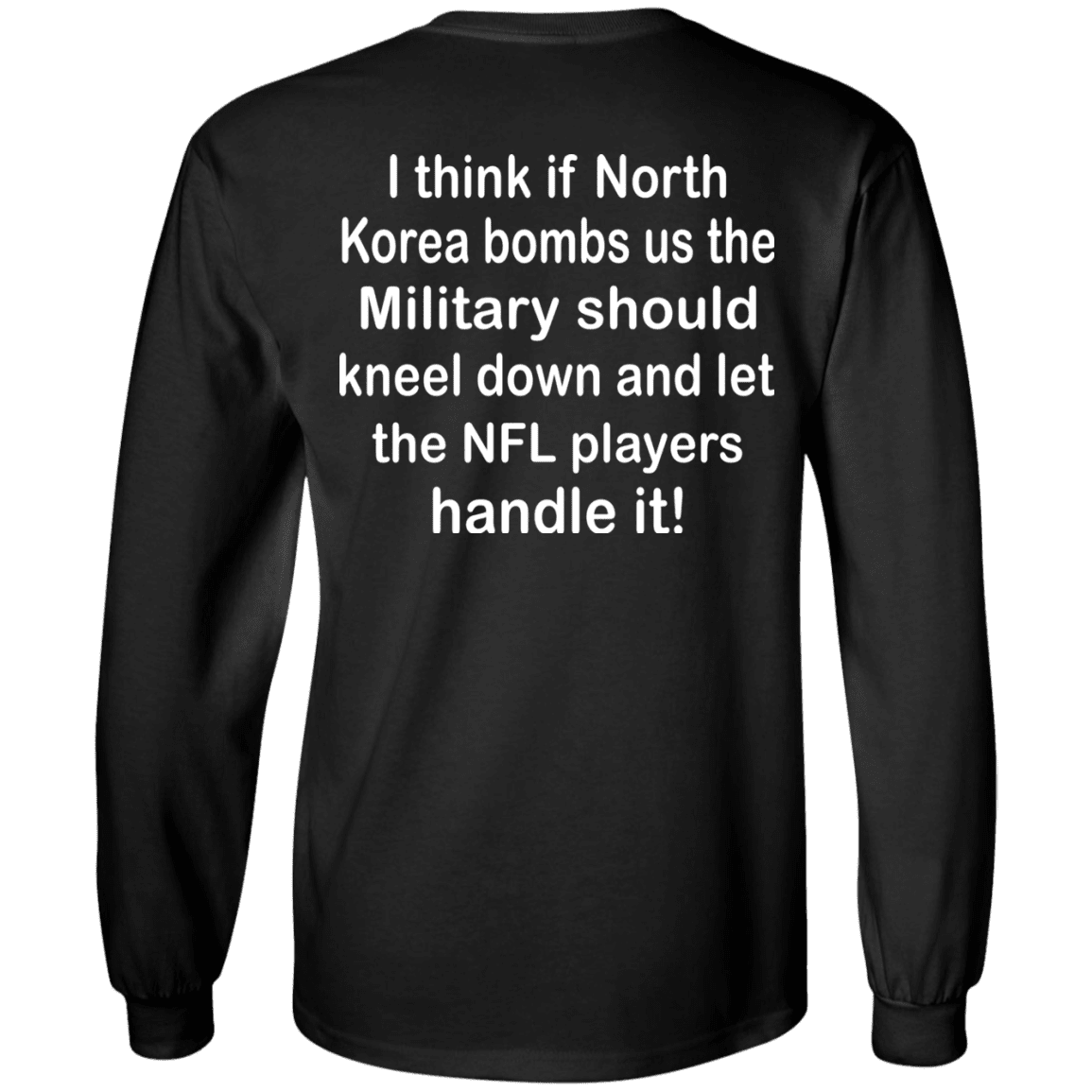 Military T-Shirt "Veteran Military Kneel Back"-TShirt-General-Veterans Nation