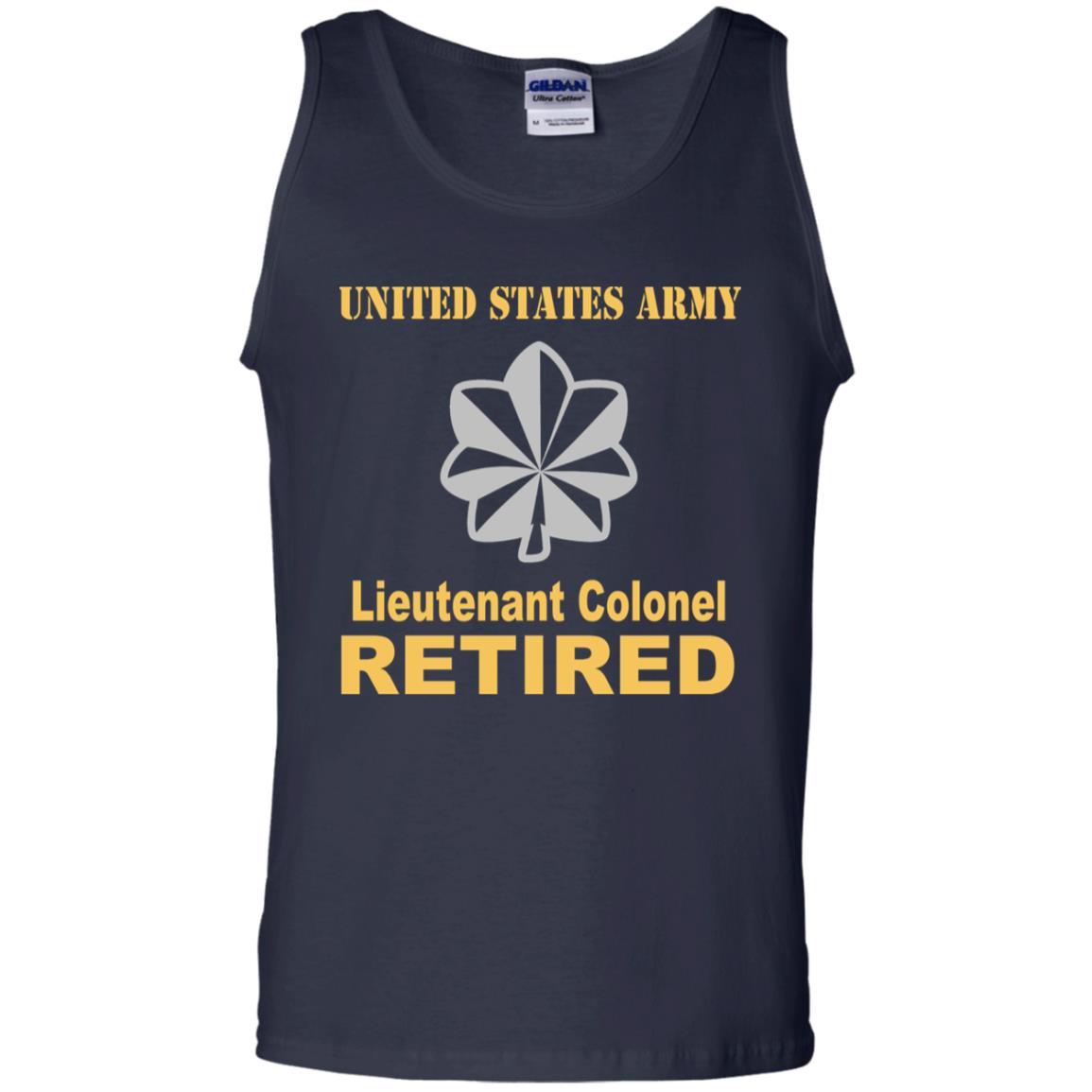 US Army O-5 Lieutenant Colonel O5 LTC Field Officer Retired Men T Shirt On Front-TShirt-Army-Veterans Nation