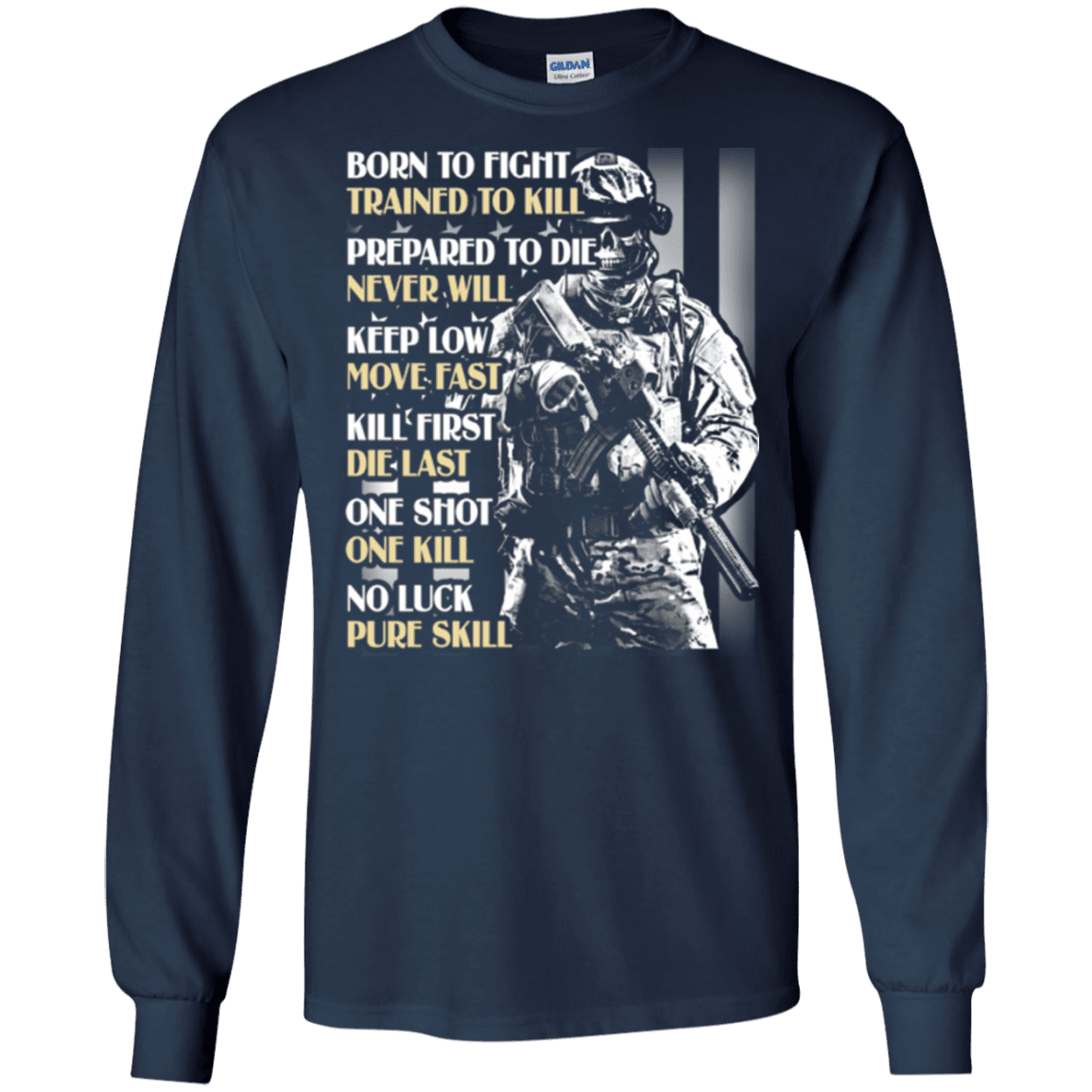 Military T-Shirt "Veteran Skill"-TShirt-General-Veterans Nation