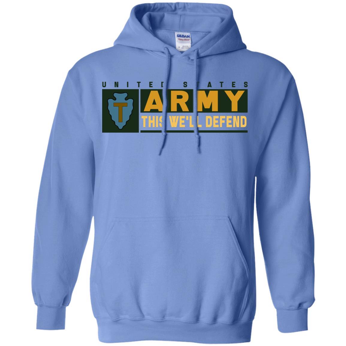 US Army 36TH INFANTRY DIVISION- This We'll Defend T-Shirt On Front For Men-TShirt-Army-Veterans Nation