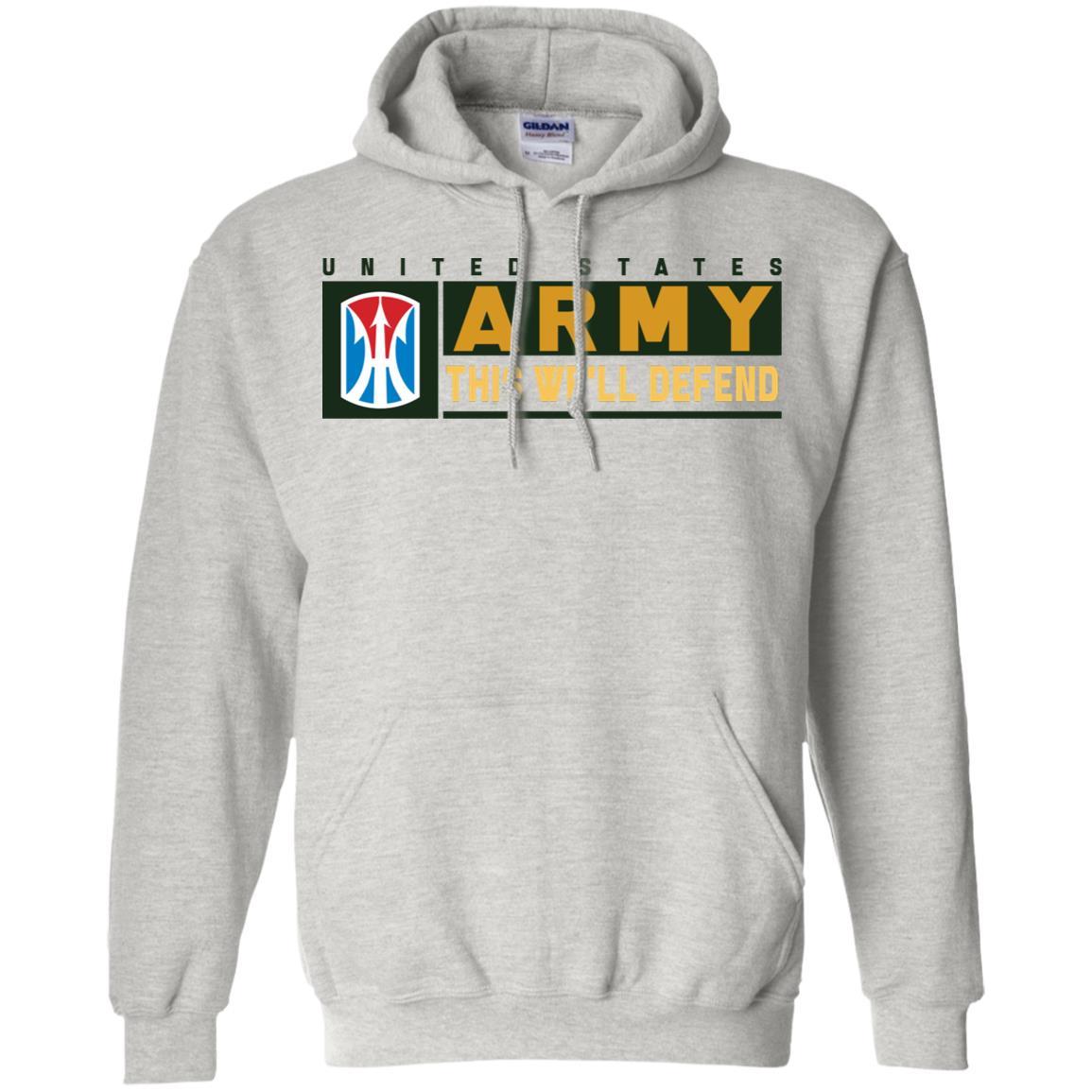 US Army 11TH INFANTRY BRIGADE- This We'll Defend T-Shirt On Front For Men-TShirt-Army-Veterans Nation