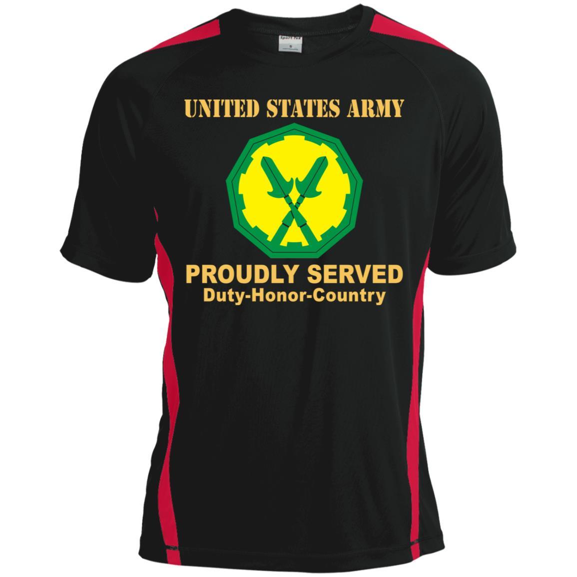 US ARMY 290TH MILITARY POLICE BRIGADE- Proudly Served T-Shirt On Front For Men-TShirt-Army-Veterans Nation