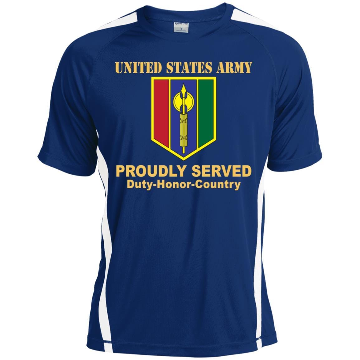 US ARMY 302 MANEUVER ENHANCEMENT BRIGADE- Proudly Served T-Shirt On Front For Men-TShirt-Army-Veterans Nation