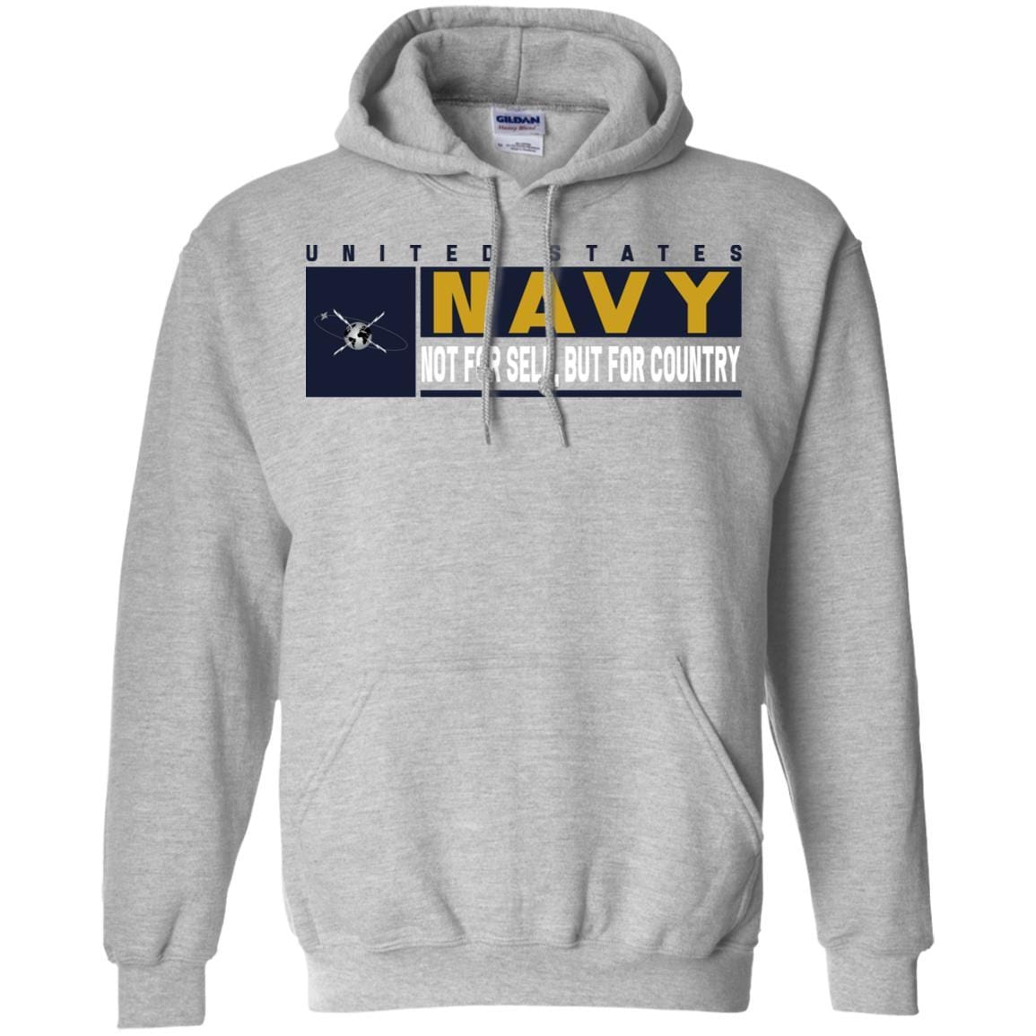 Navy Mass Communications Specialist Navy MC- Not for self Long Sleeve - Pullover Hoodie-TShirt-Navy-Veterans Nation