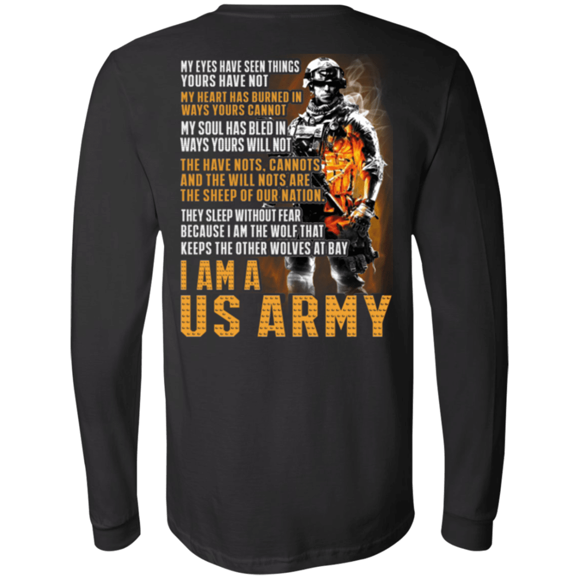 I Am A US ARMY T Shirt-TShirt-Army-Veterans Nation