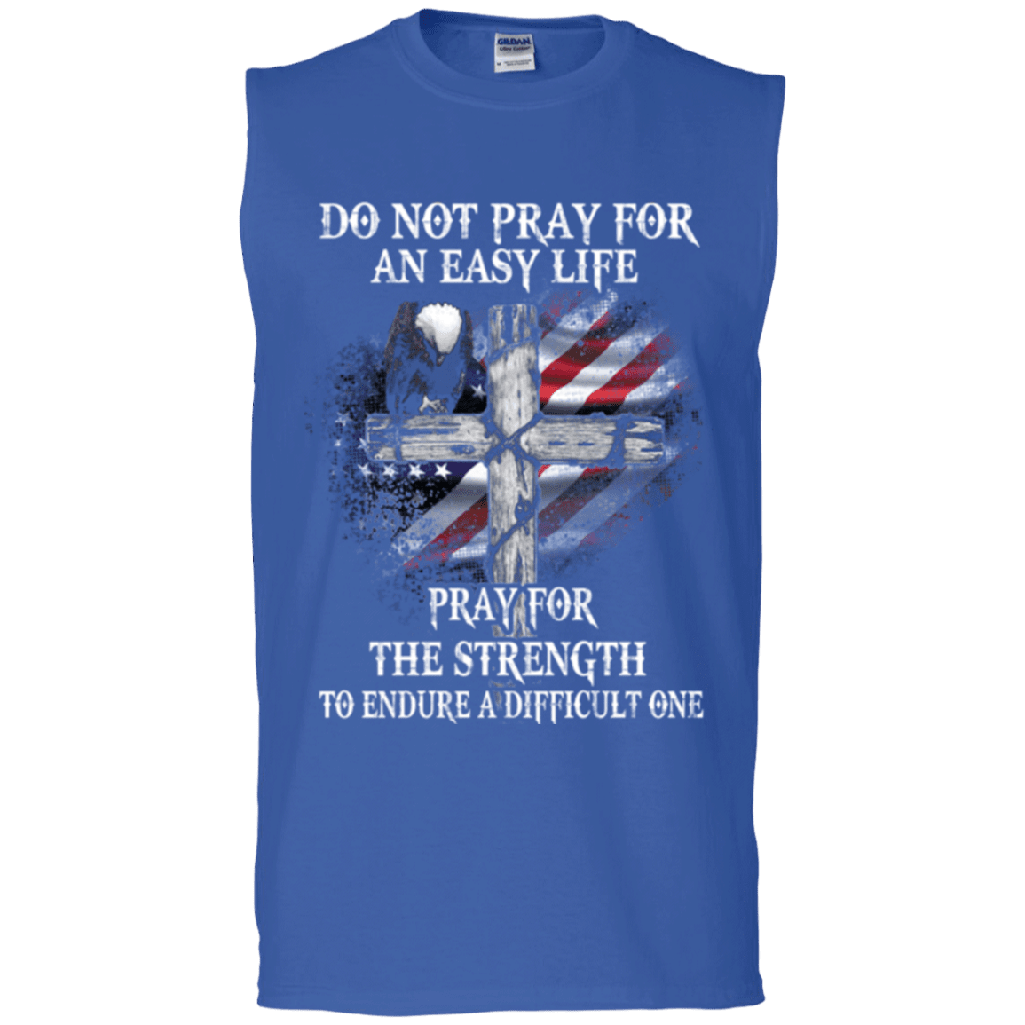 Military T-Shirt "Veteran Pray"-TShirt-General-Veterans Nation