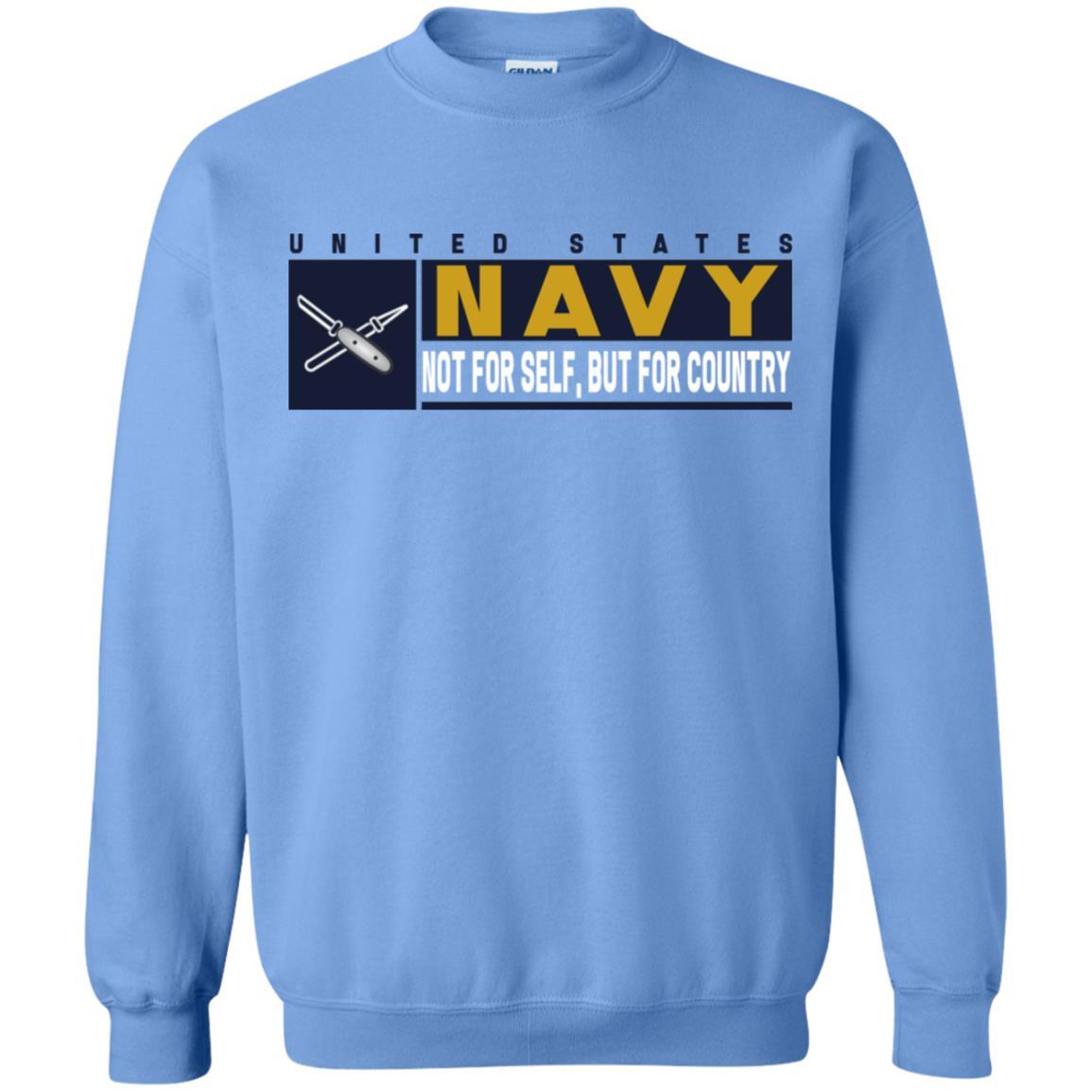 Navy Lithographer Navy LI- Not for self Long Sleeve - Pullover Hoodie-TShirt-Navy-Veterans Nation