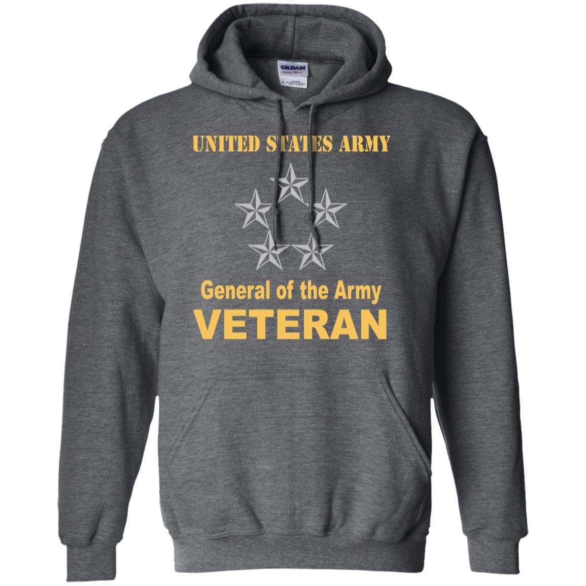 US Army O-10 General of the Army O10 GA General Officer Veteran Men T Shirt On Front-TShirt-Army-Veterans Nation