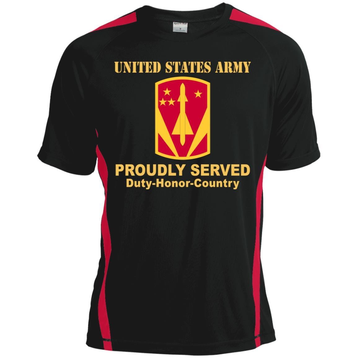US ARMY 31ST AIR DEFENSE ARTILLERY BRIGADE - Proudly Served T-Shirt On Front For Men-TShirt-Army-Veterans Nation