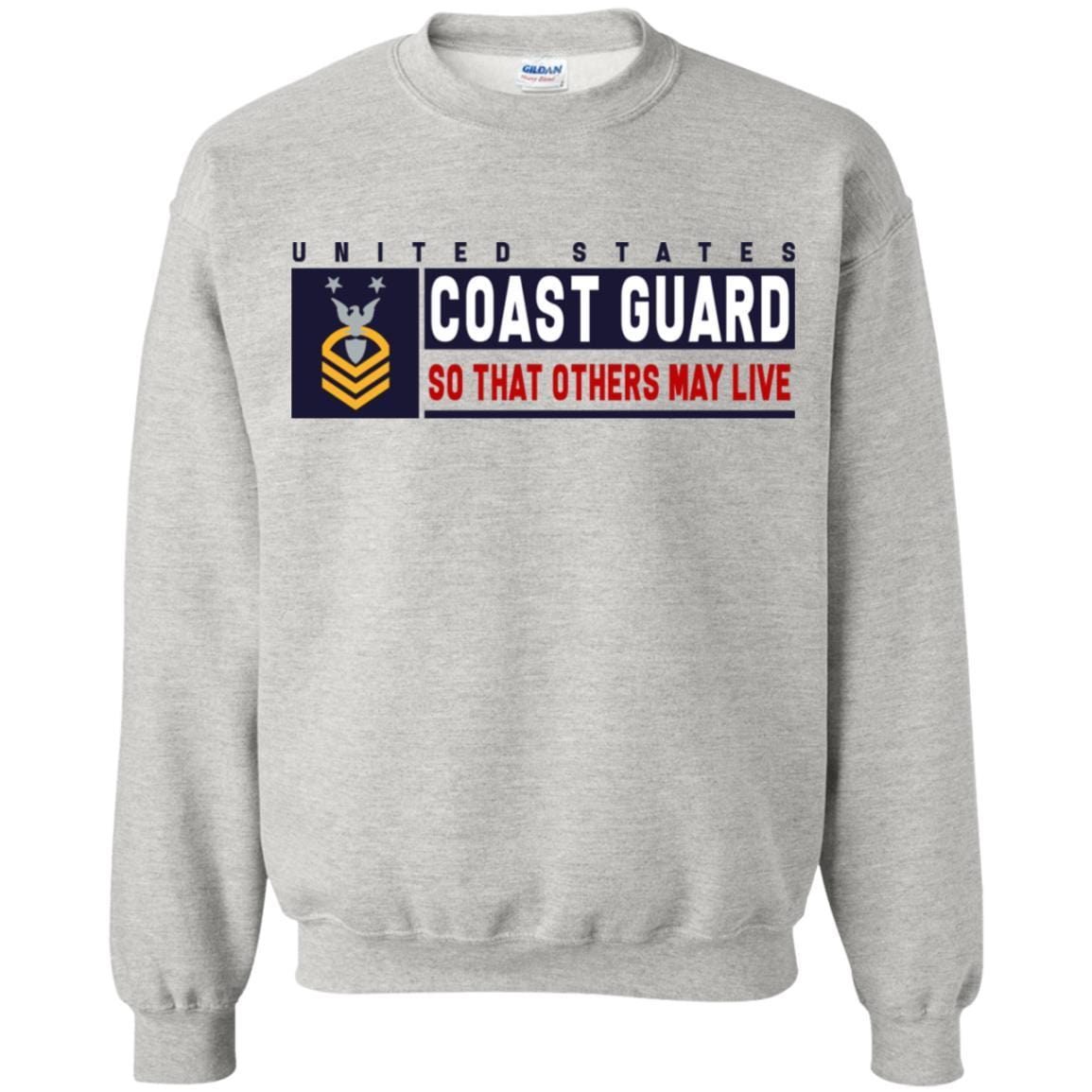 US Coast Guard E-9 Command Master Chief Petty Officer E9 CMC So That Others May Live Long Sleeve - Pullover Hoodie-TShirt-USCG-Veterans Nation