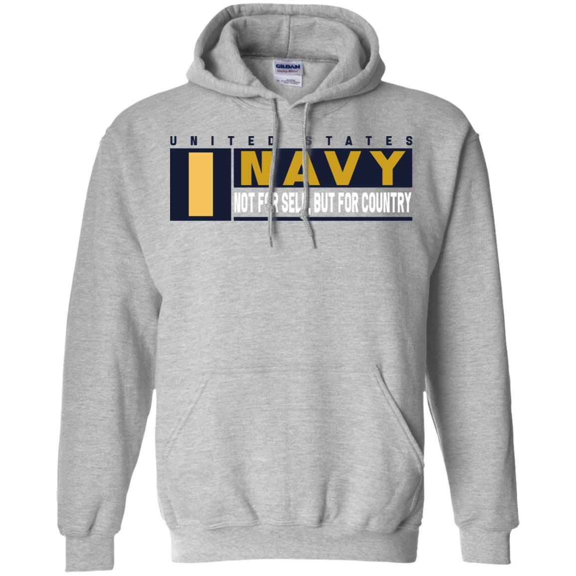 US Navy O-1 Ensign O1 ENS Not For Self, But For Country Long Sleeve - Pullover Hoodie-TShirt-Navy-Veterans Nation