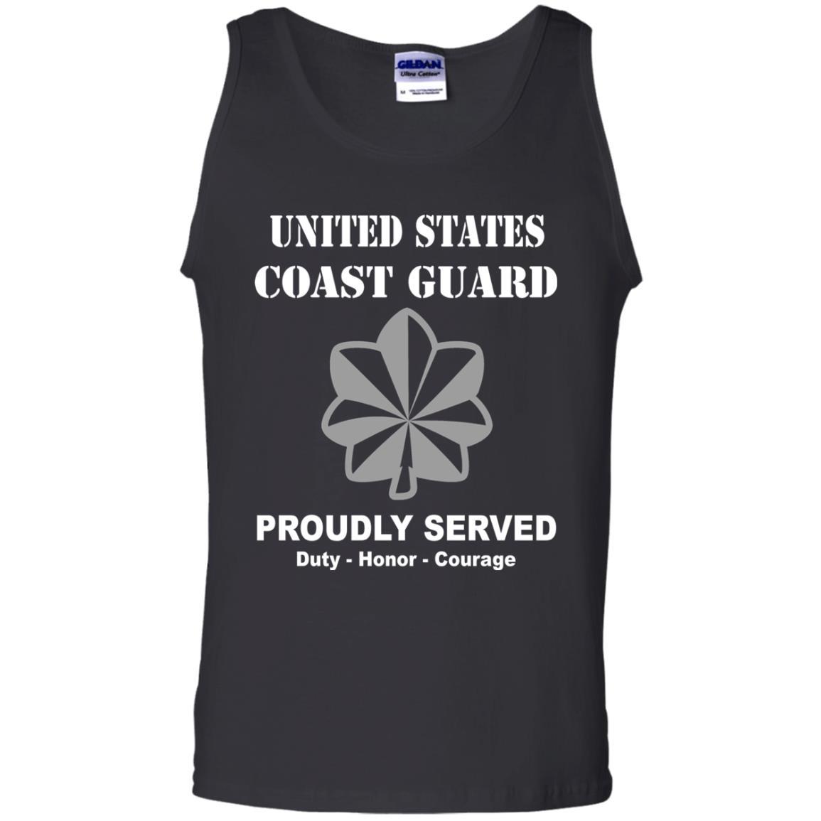 US Coast Guard O-5 Commander O5 CDR Senior Officer Men Front USCG T Shirt-TShirt-USCG-Veterans Nation