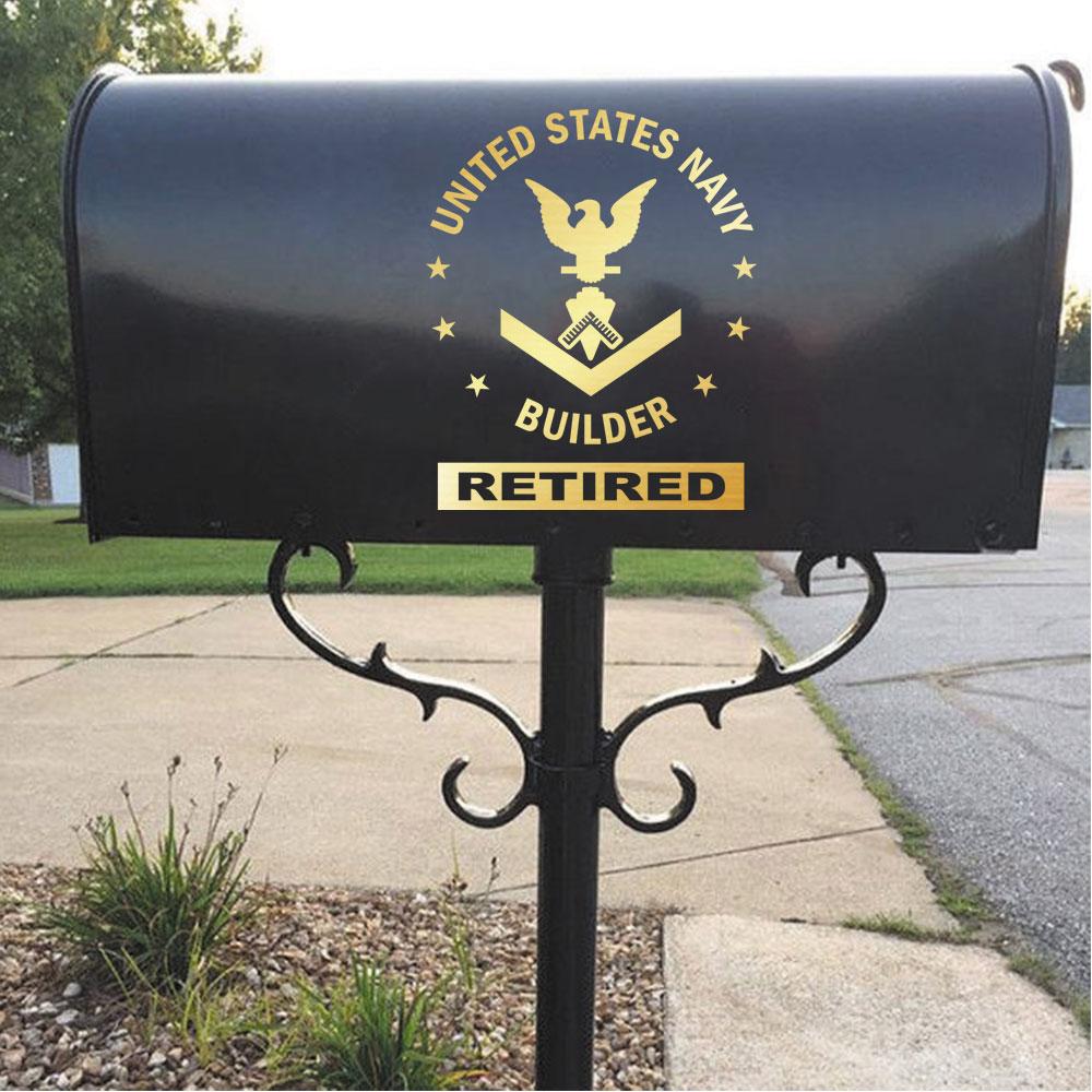 US Navy Builder BU Rating Badges Clear Stickers-Decal-Navy-Rating-Veterans Nation