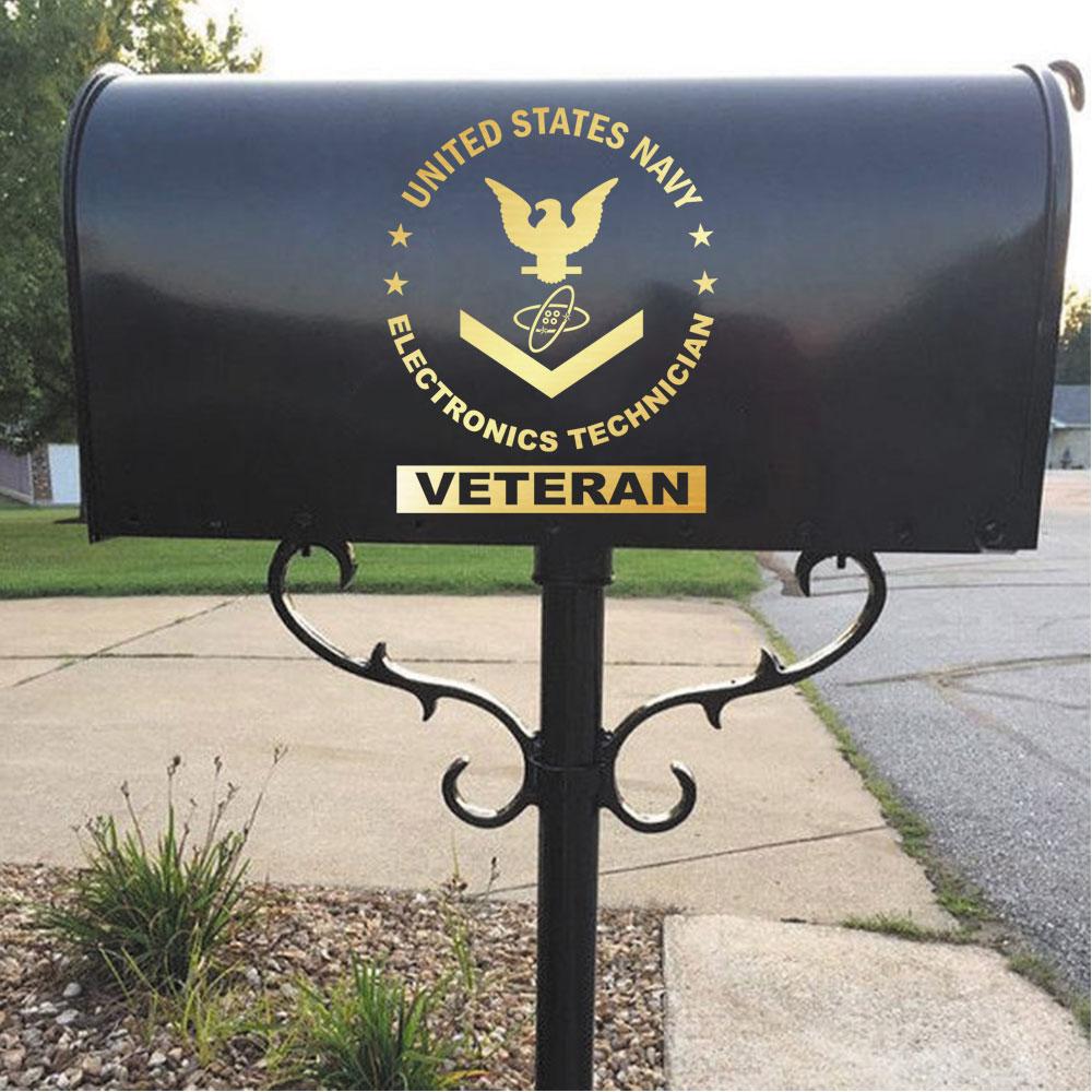 US Navy Electronics Technician ET Rating Badges Clear Stickers-Decal-Navy-Rating-Veterans Nation