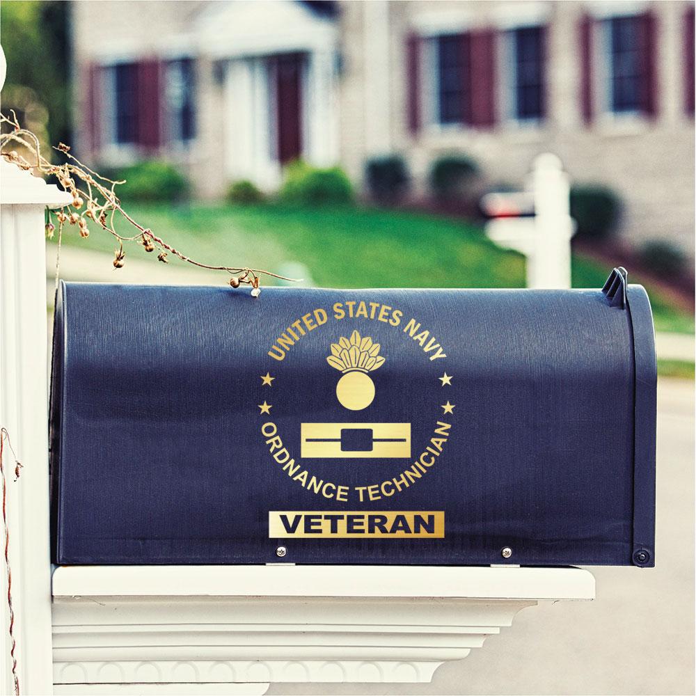 US Navy CWO Ordnance Technician Rating Badges Clear Stickers-Decal-Navy-Rating-Veterans Nation