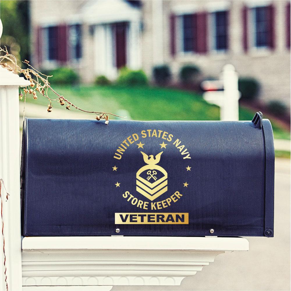 US Navy Storekeeper SK Rating Badges Clear Stickers-Decal-Navy-Rating-Veterans Nation