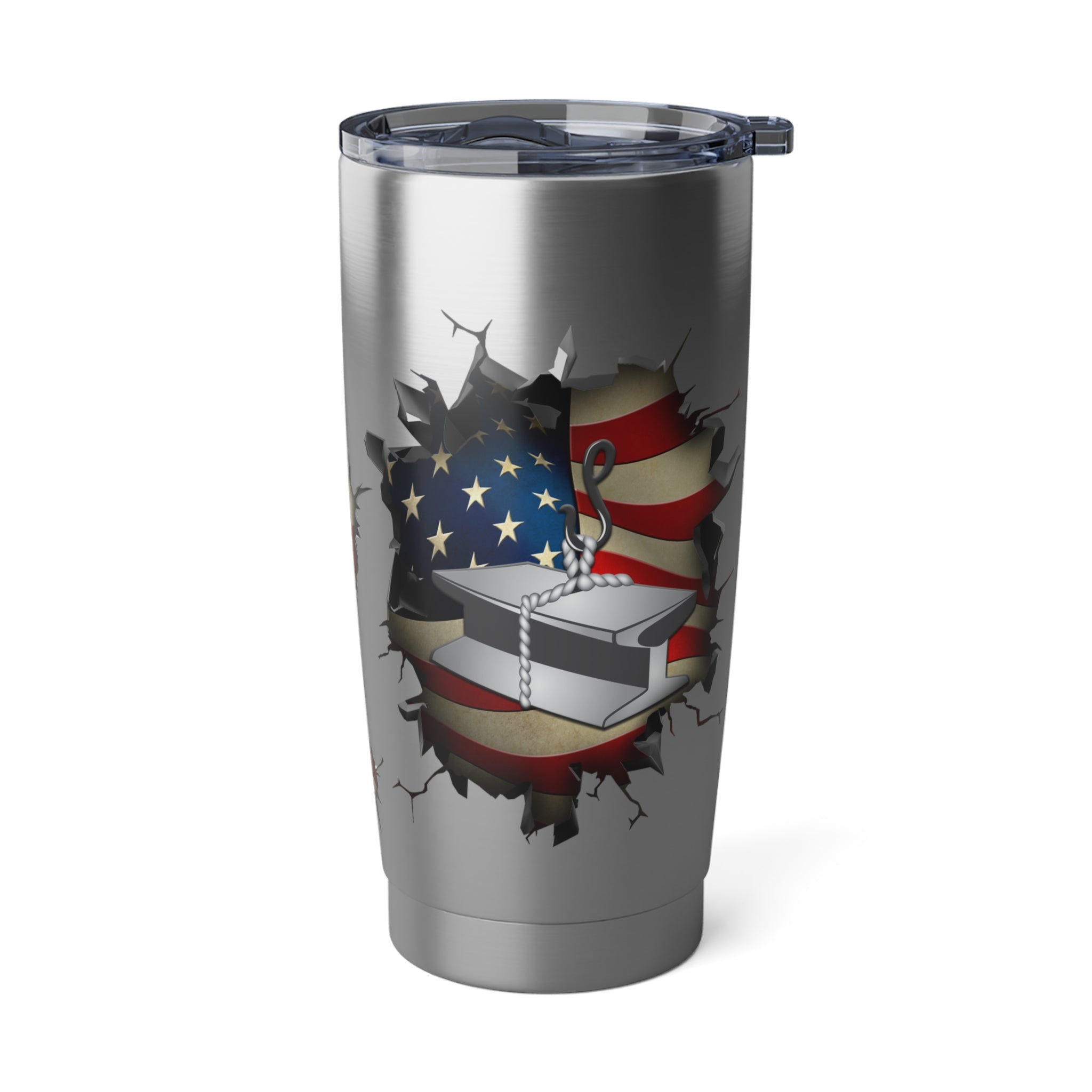 US Navy Steelworker Navy SW 3D Break Effect Vagabond 20oz Tumbler