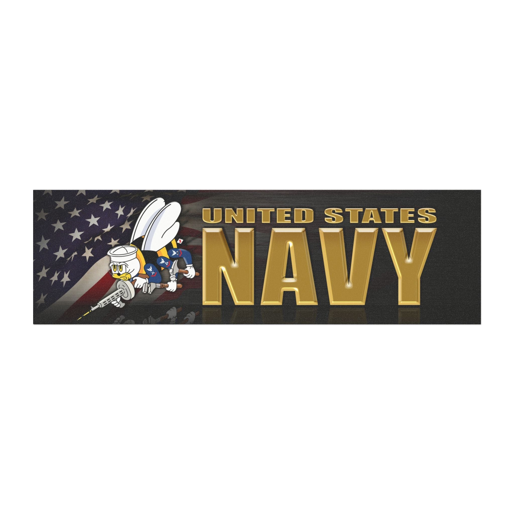 US Navy Seabees Car Magnets