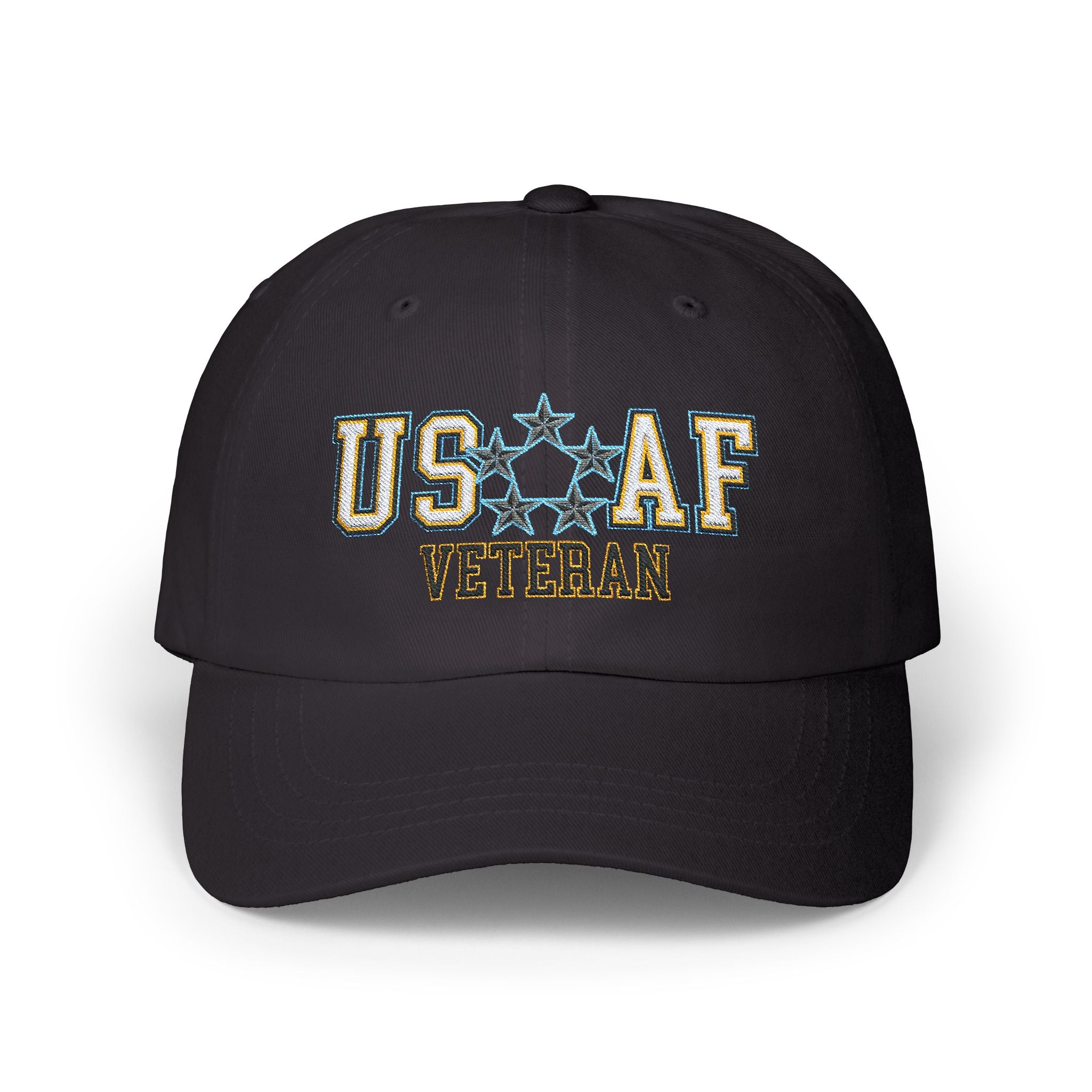 US Air Force O-10 General of the Air Force GAF Veteran Embroidered Classic Dad Cap