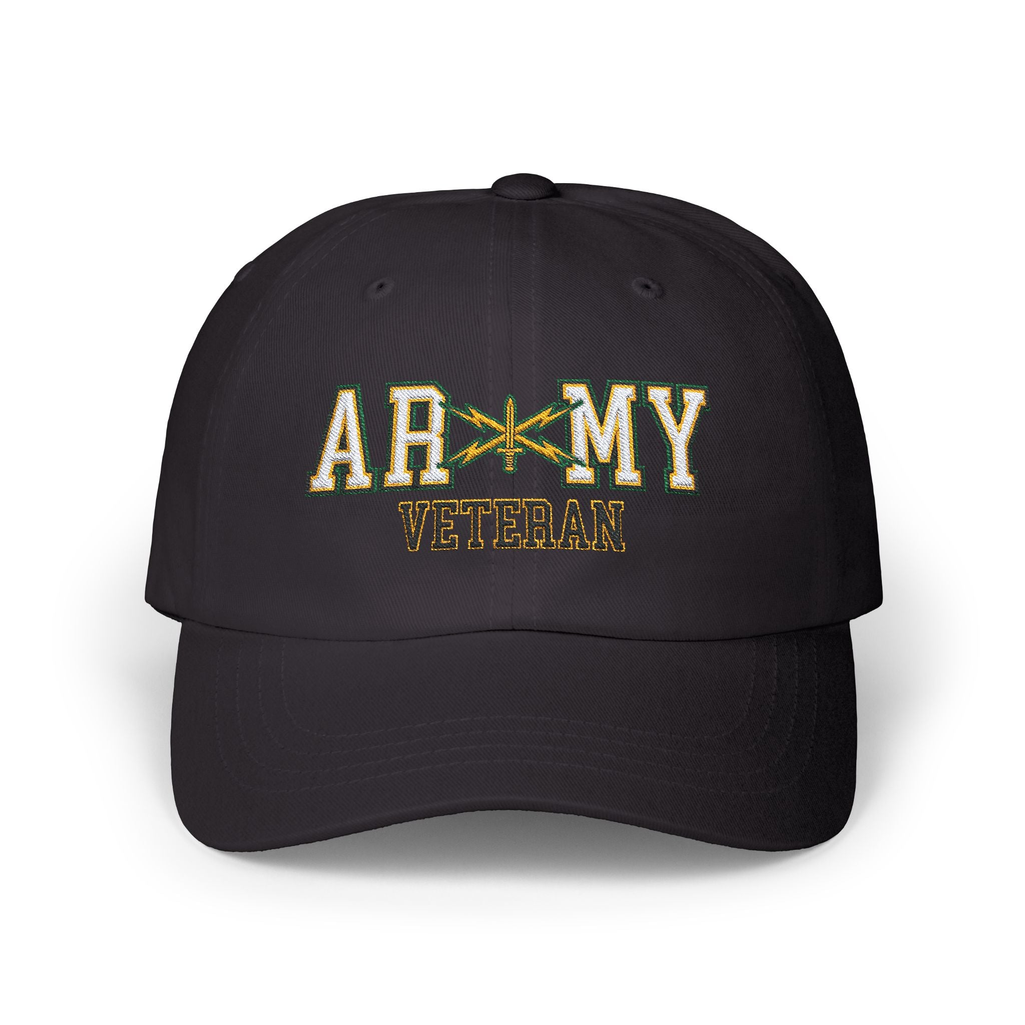 US ARMY Cyber Corps Veteran Embroidered Classic Dad Cap