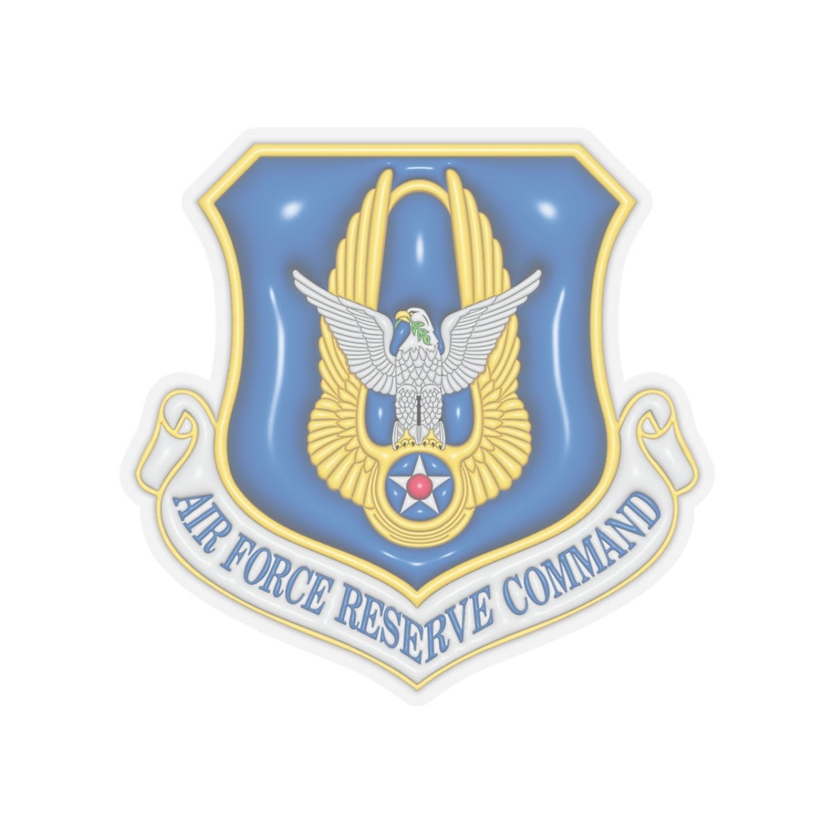 US Air Force Reserve Command 3D Effect Stickers