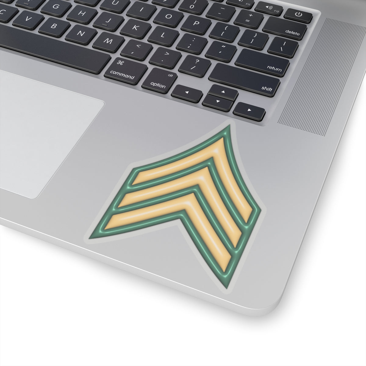 US Army E-5 Sergeant E5 SGT Noncommissioned Officer 3D Effect Stickers