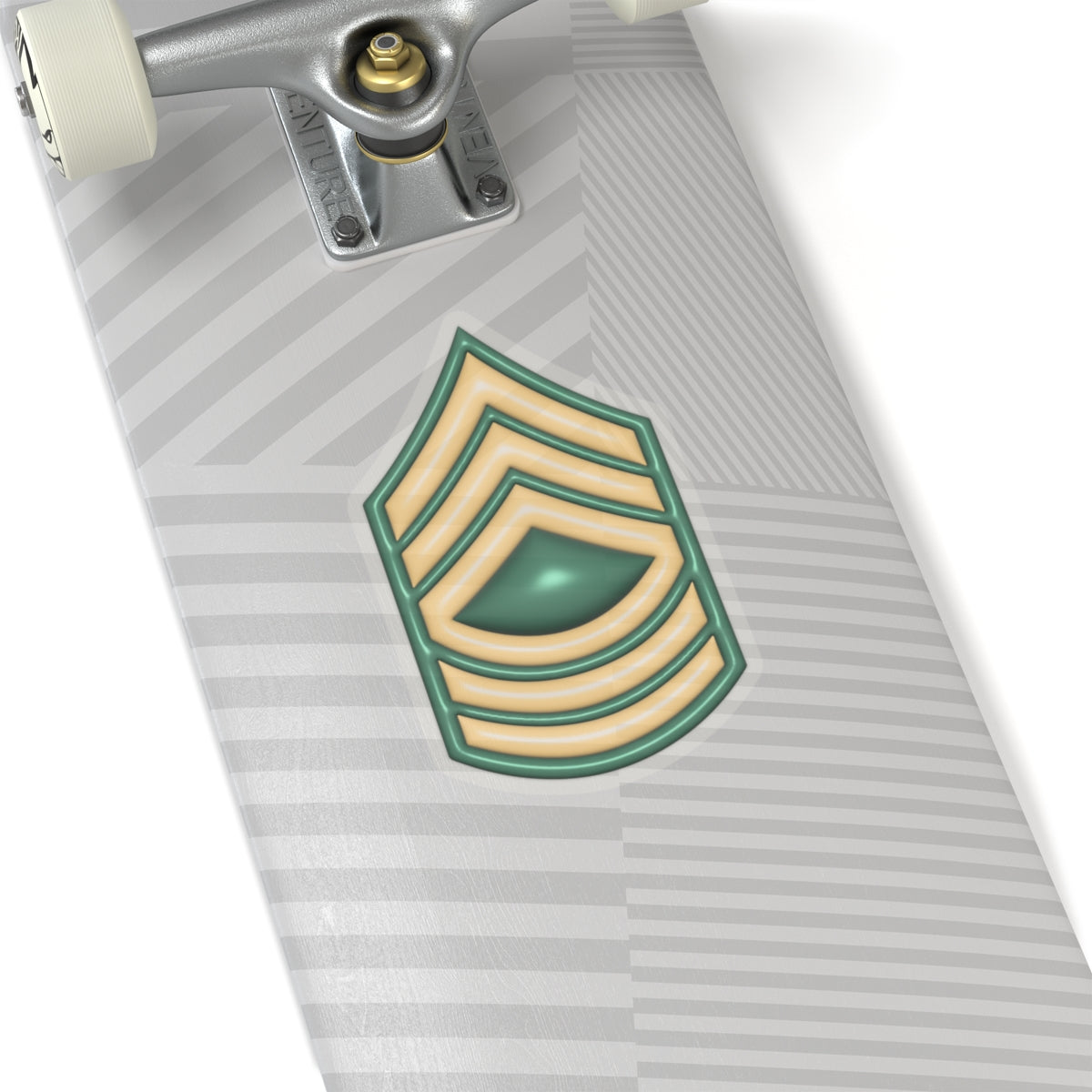 US Army E-8 Master Sergeant E8 MSG Noncommissioned Officer 3D Effect Stickers