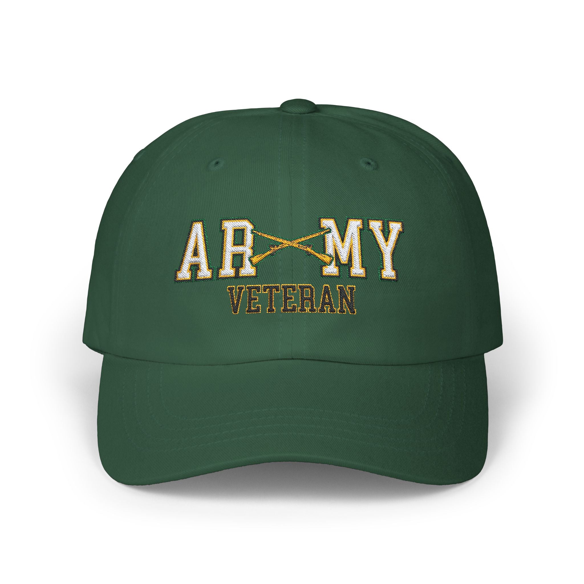 US ARMY Infantry Veteran Embroidered Classic Dad Cap