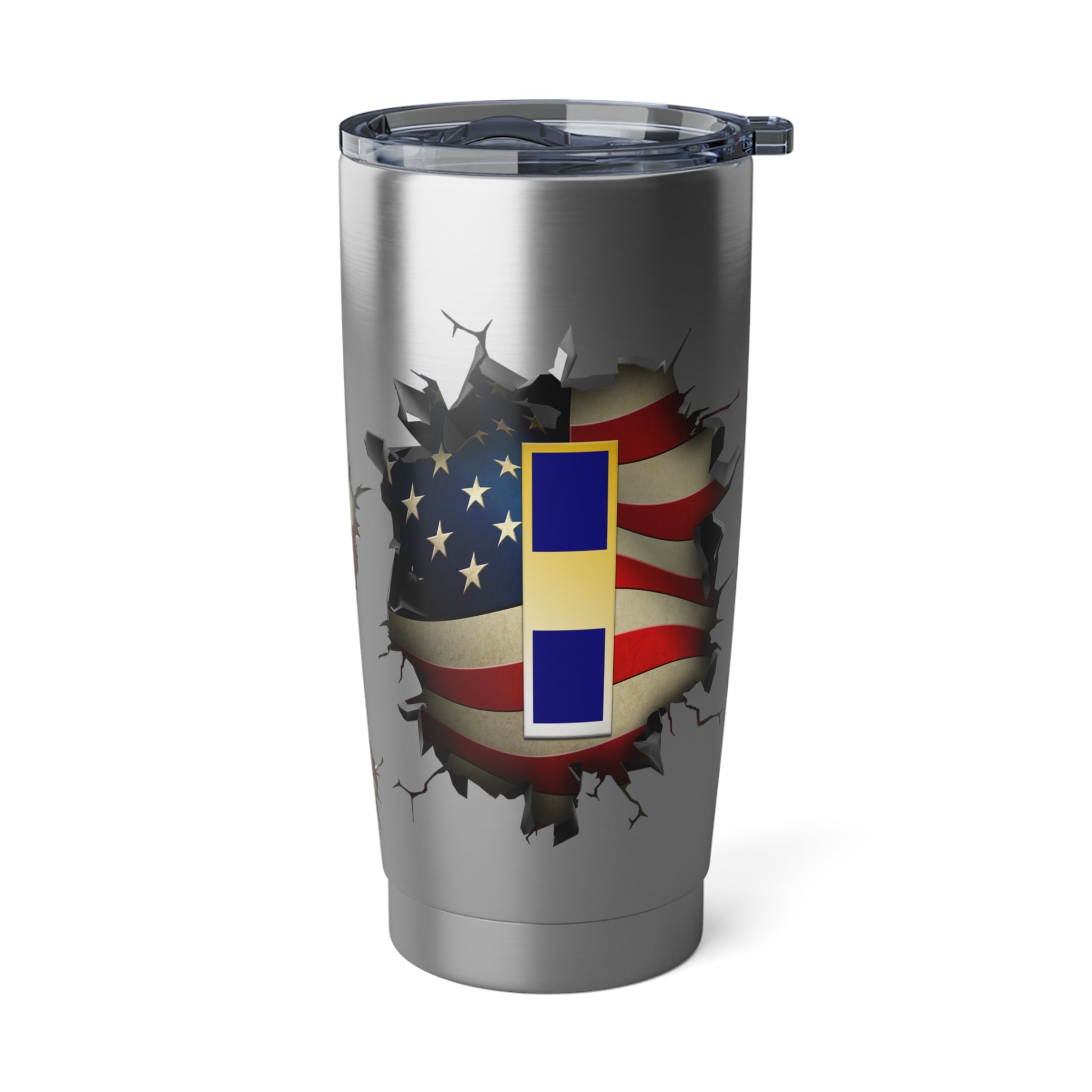 US Navy W-1 Warrant Officer W1 WO1 3D Break Effect Vagabond 20oz Tumbler