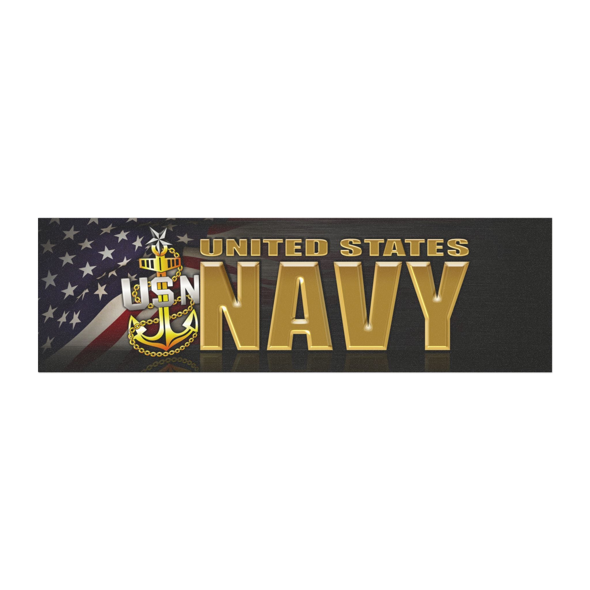 US Navy E-8 Senior Chief Petty Officer E8 SCPO Senior Noncommissioned Officer Collar Device Car Magnets