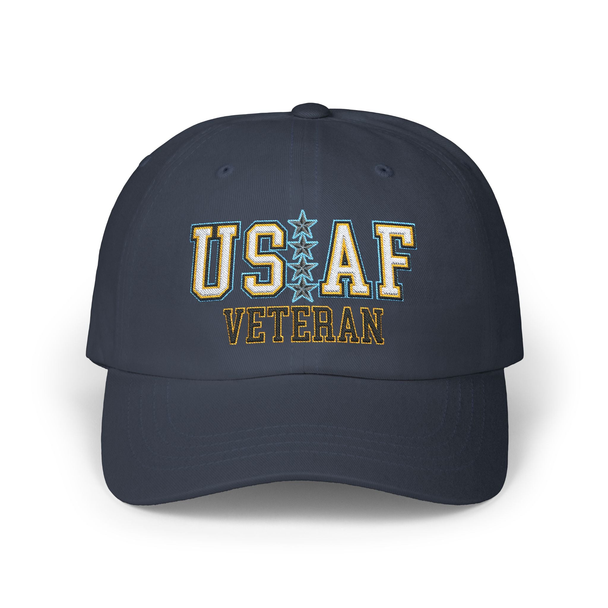 US Air Force O-10 General Gen O10 Veteran Embroidered Classic Dad Cap