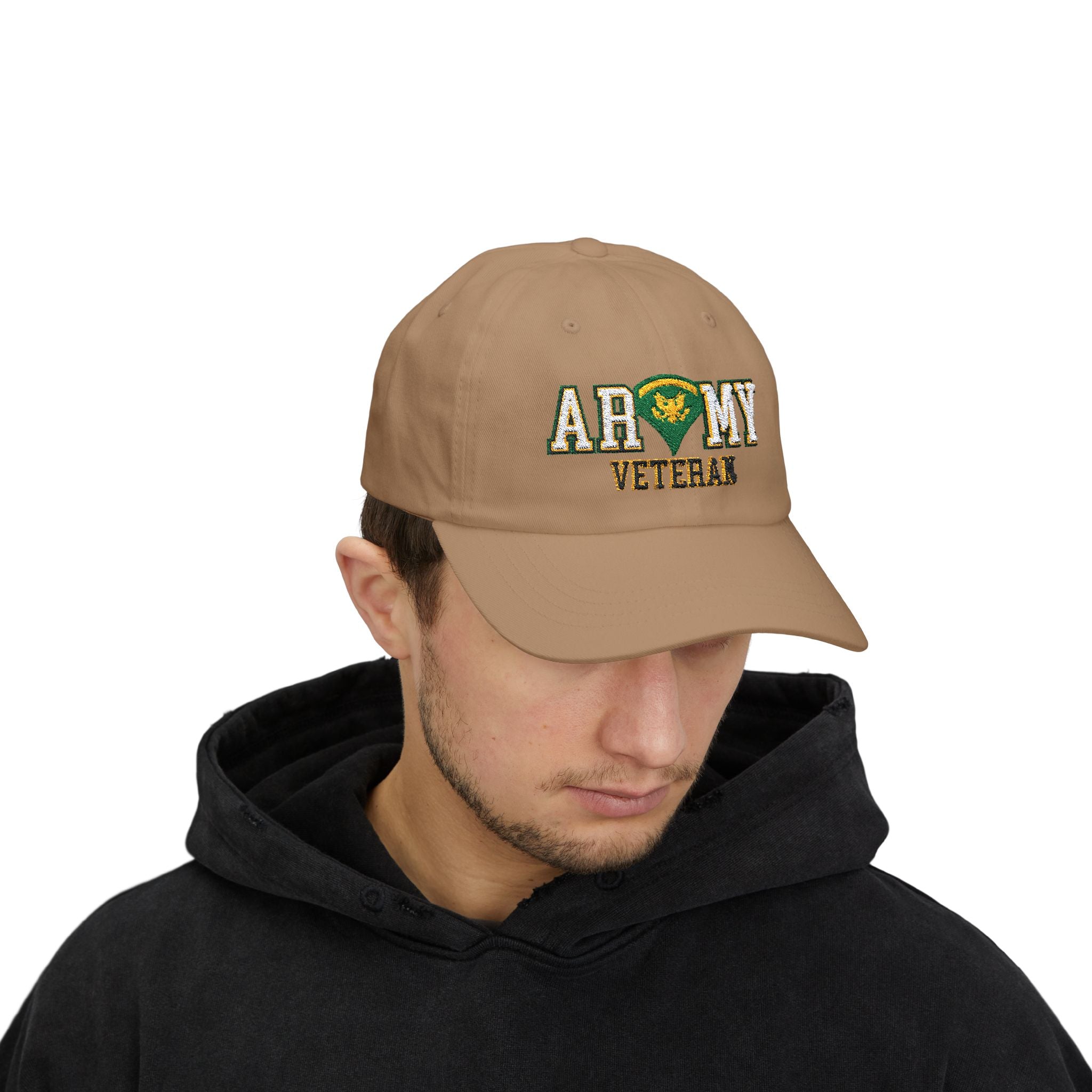 US Army E-5 SPC E5 Specialist Veteran Embroidered Classic Dad Cap