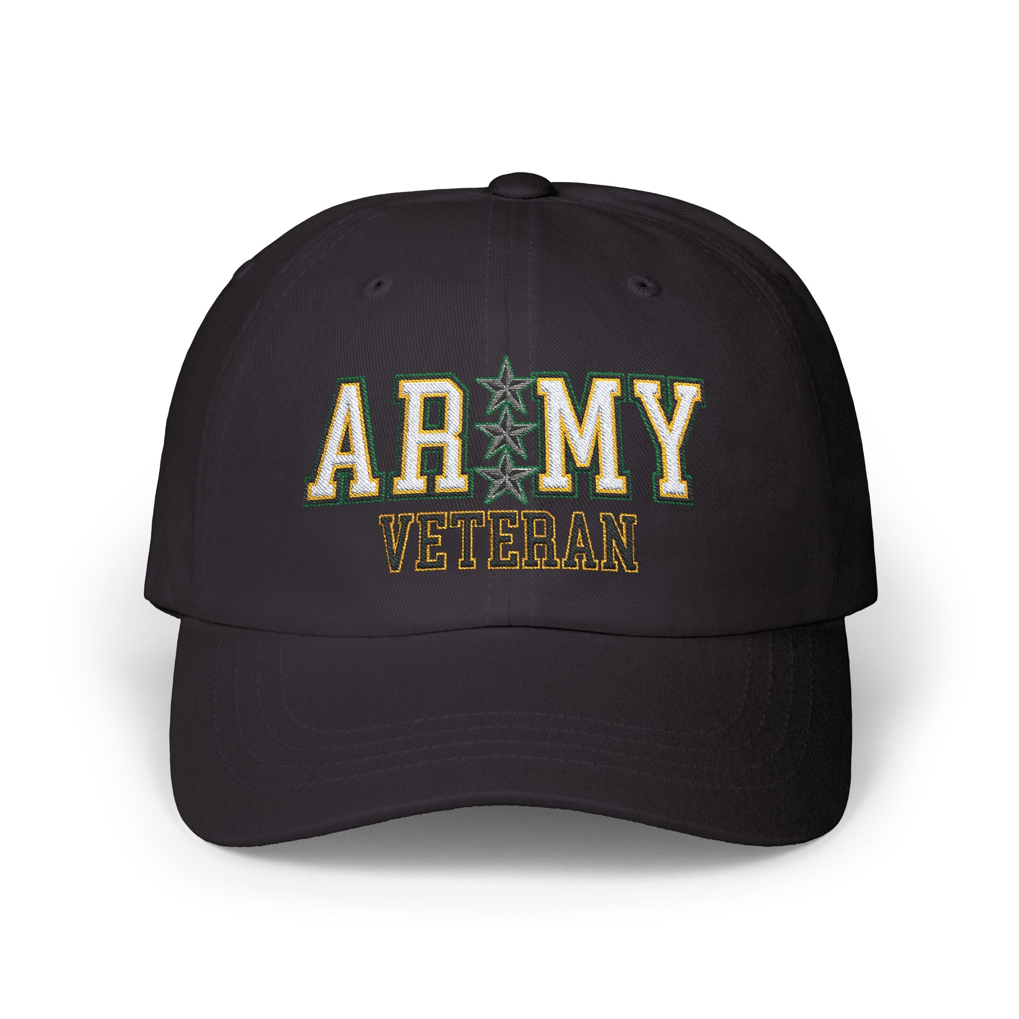 US Army O-9 Lieutenant General O9 LTG General Officer Veteran Embroidered Classic Dad Cap