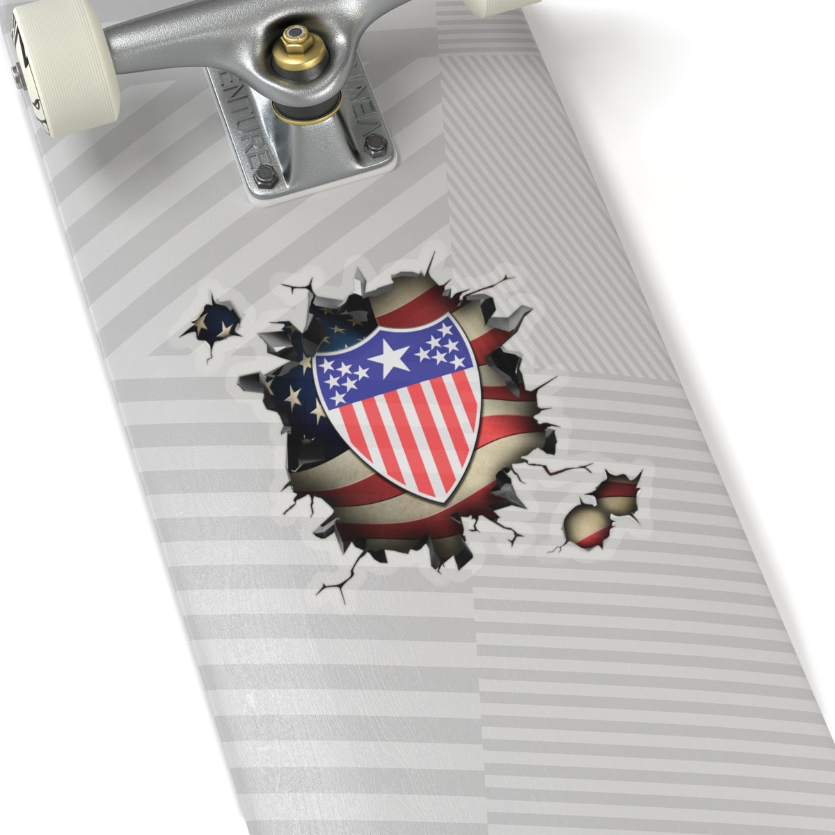 US Army Adjutant General 3D Break Effect Stickers