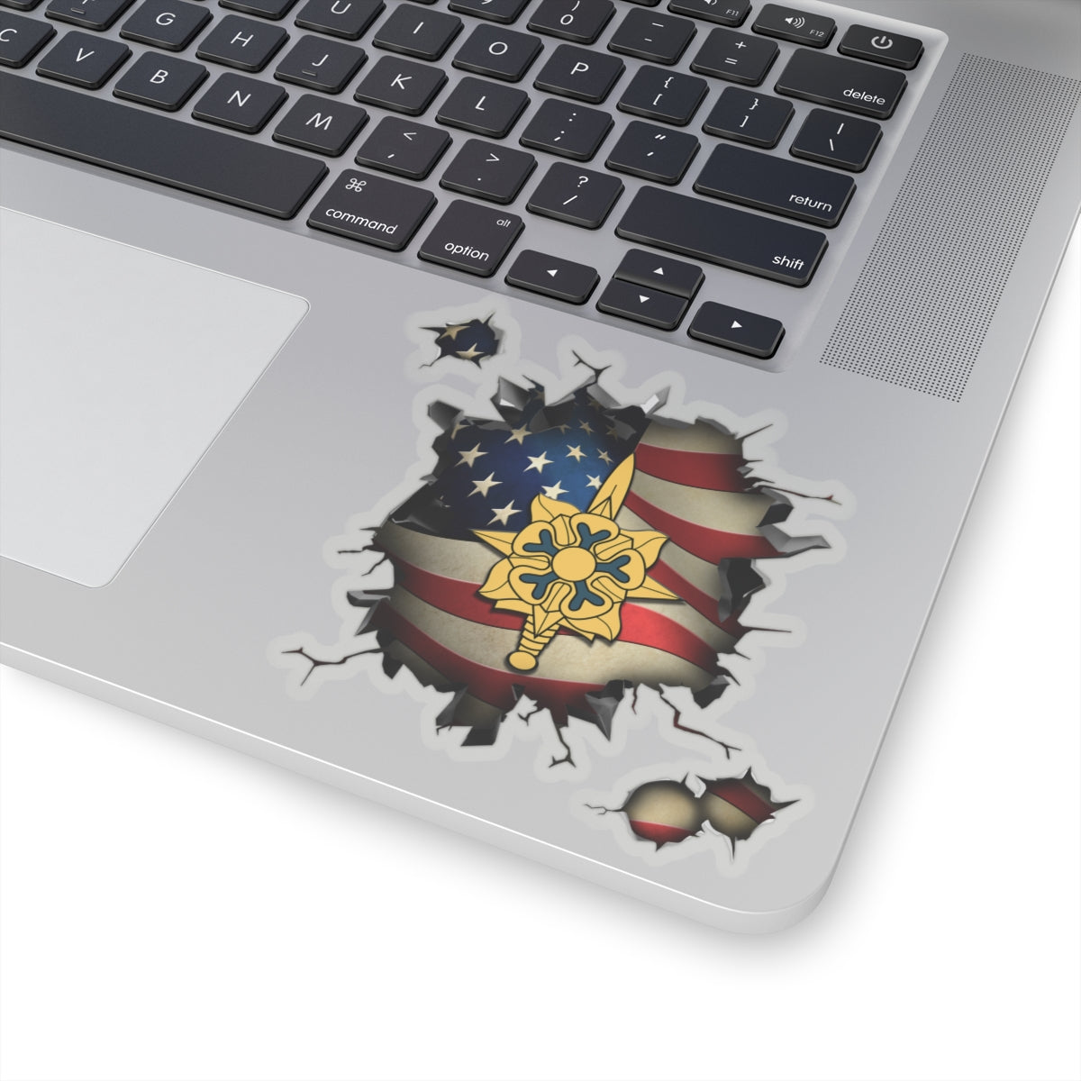 US Army Military Intelligence Branch 3D Break Effect Stickers