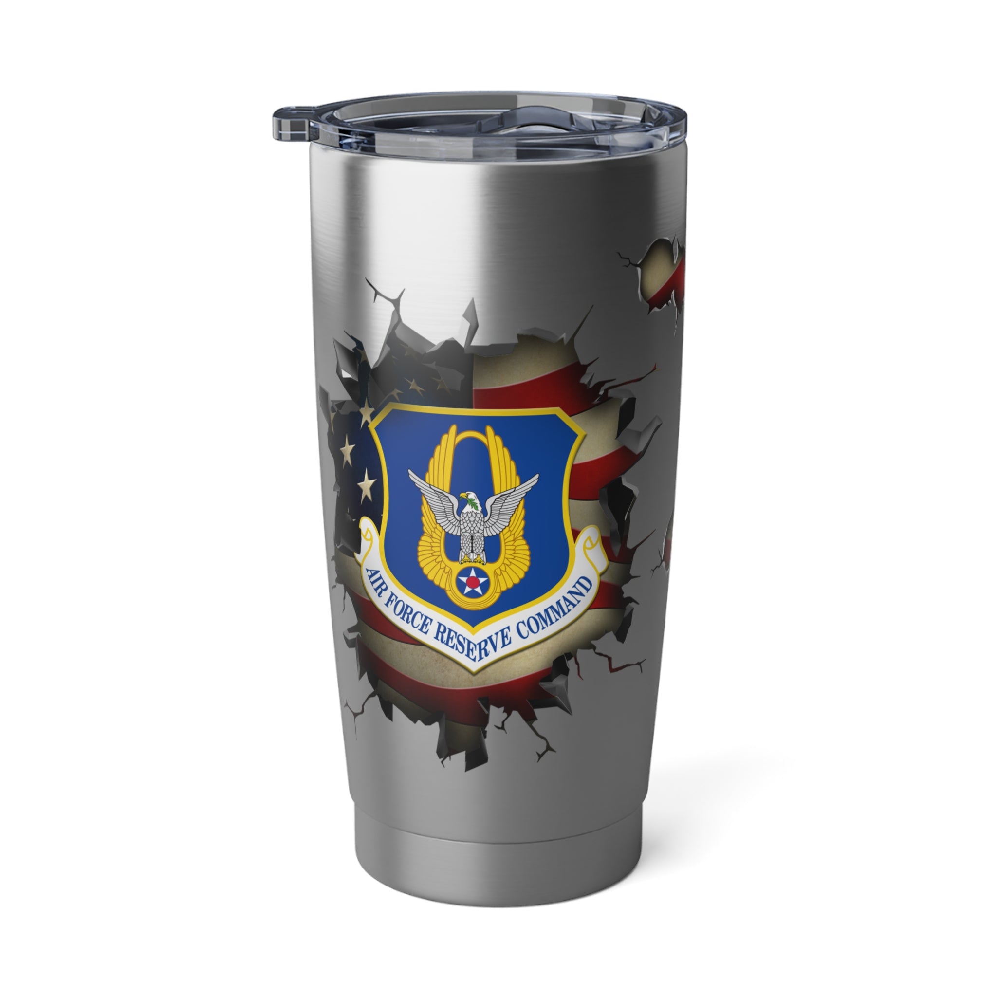 US Air Force Reserve Command 3D Break Effect Vagabond 20oz Tumbler