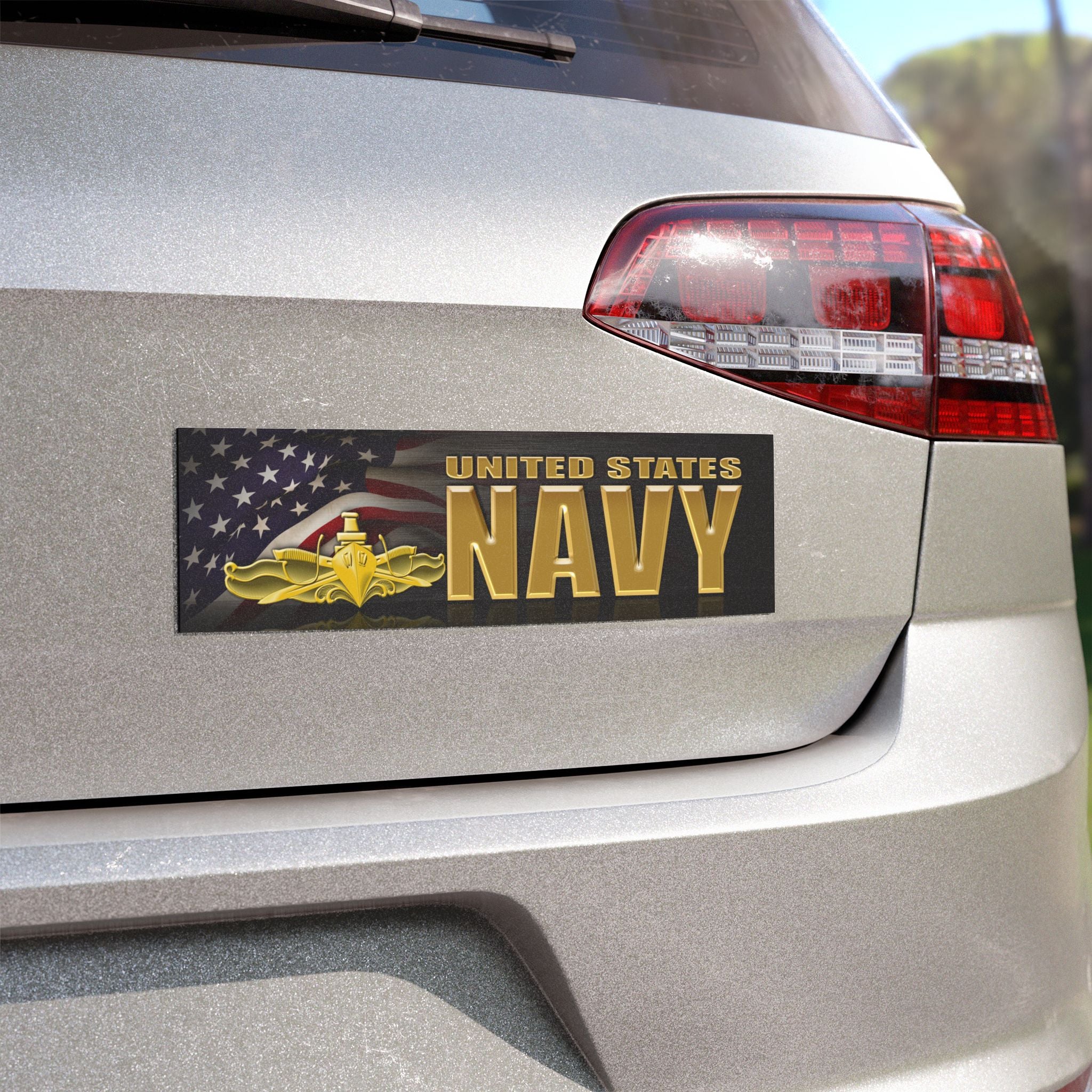 US Navy Surface Warfare Officer Car Magnets