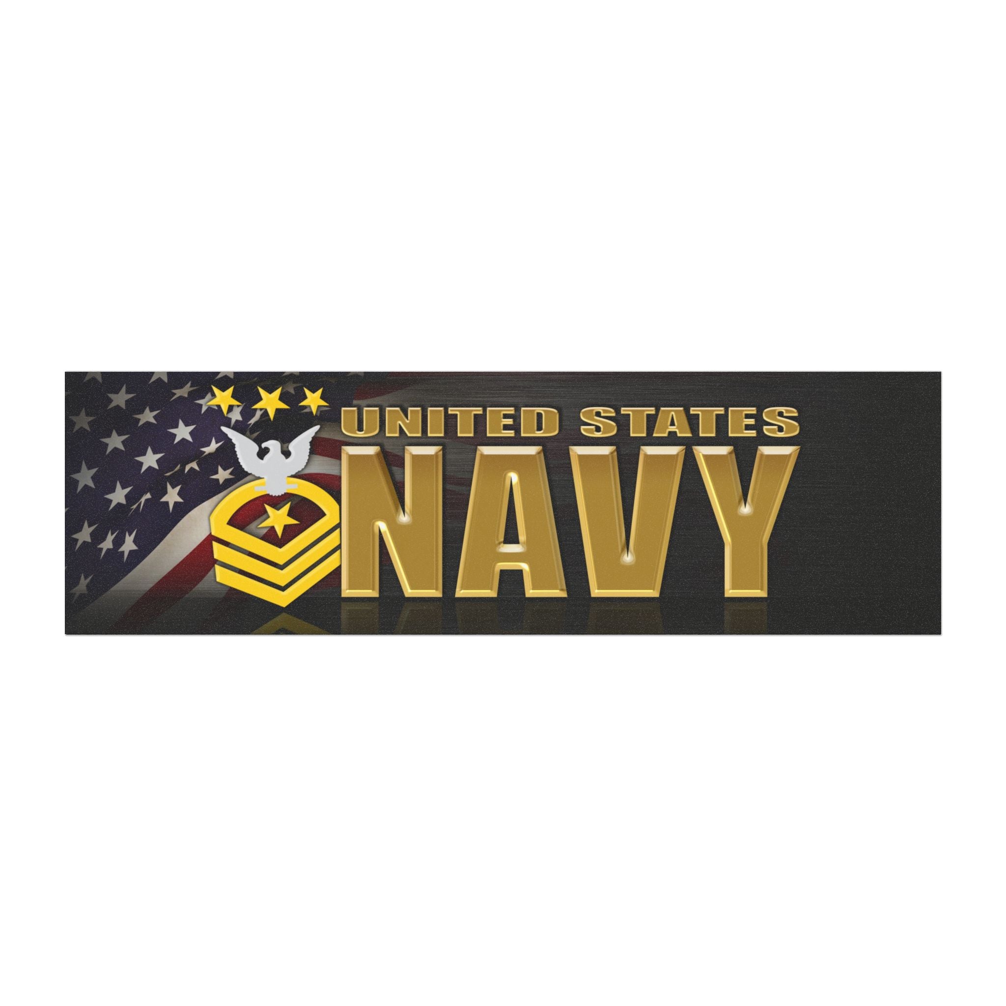 US Navy E-9 Master Chief Petty Officer Of The Navy E9 MCPON Collar Device Car Magnets